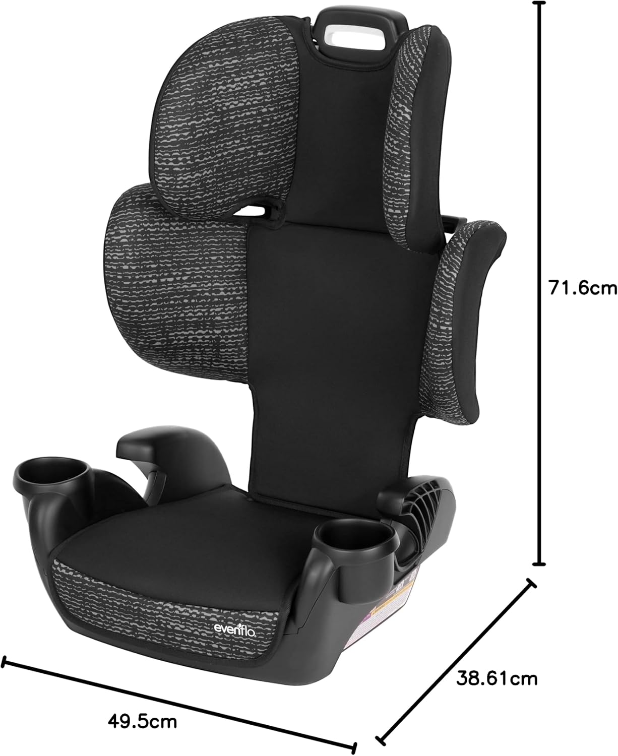 GOTIME SPORT BOOSTER CAR SEAT BLACK