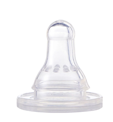 First Essentials by NUK Clear View Bottle, 9 oz., Medium Flow, 3-Pack, 4-Count