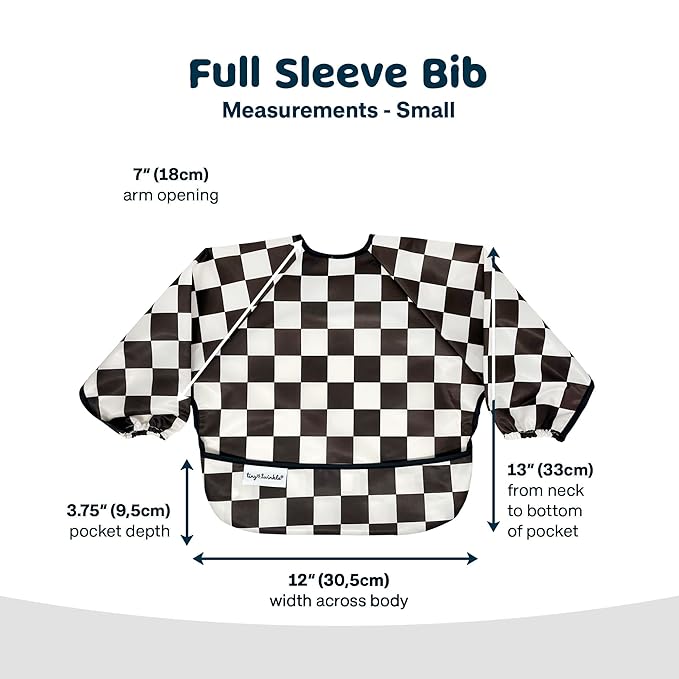 Waterproof Toddler Bib with Sleeves