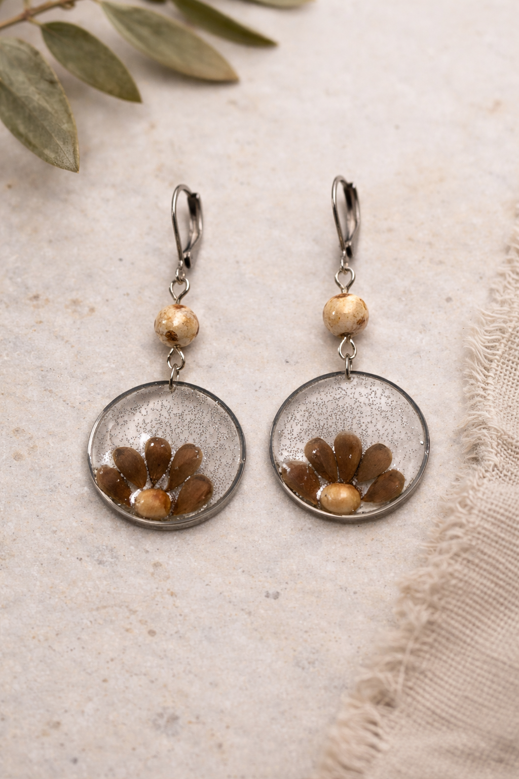 Pendientes Flor de Manzana 