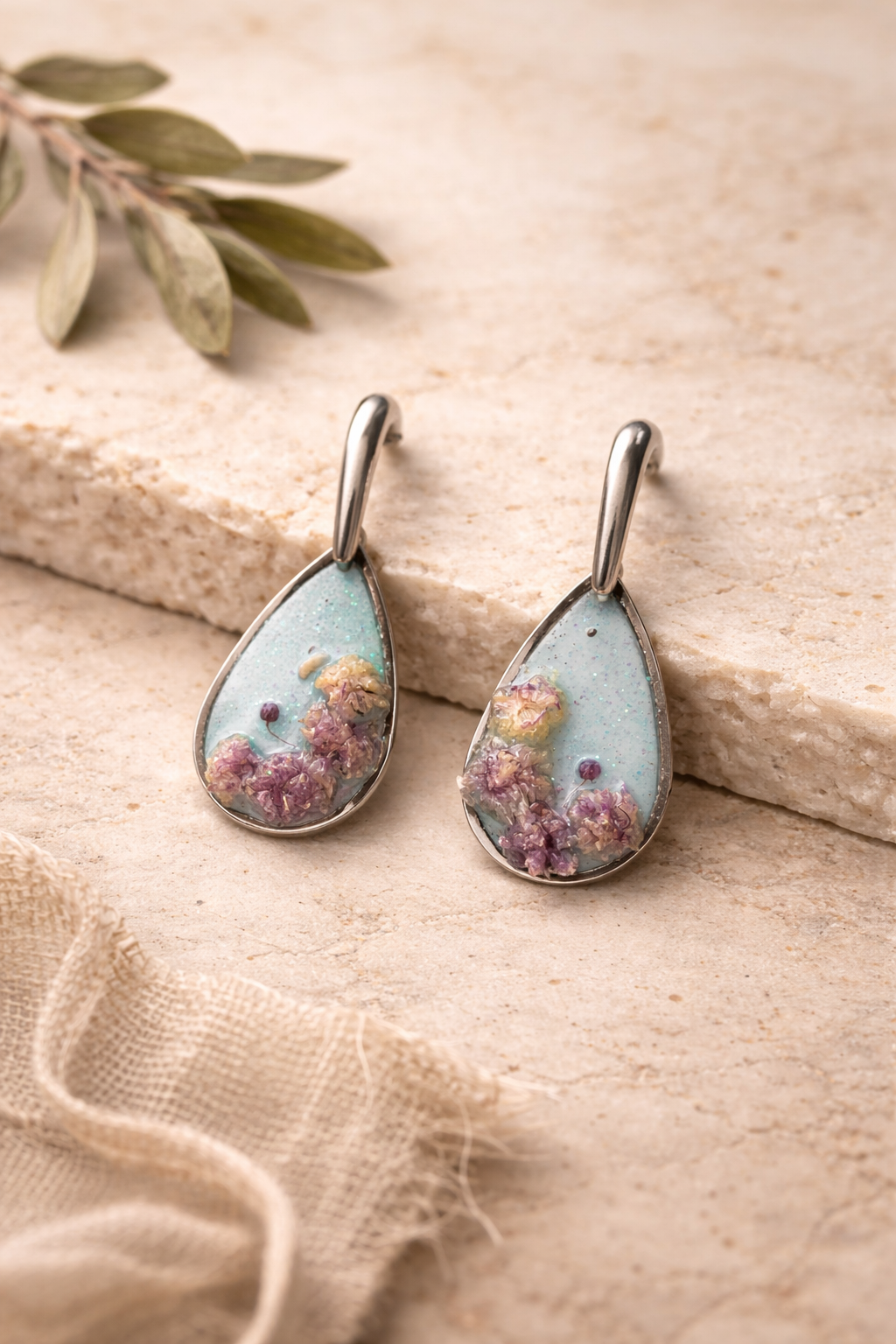 Pendientes Gota Artesanales