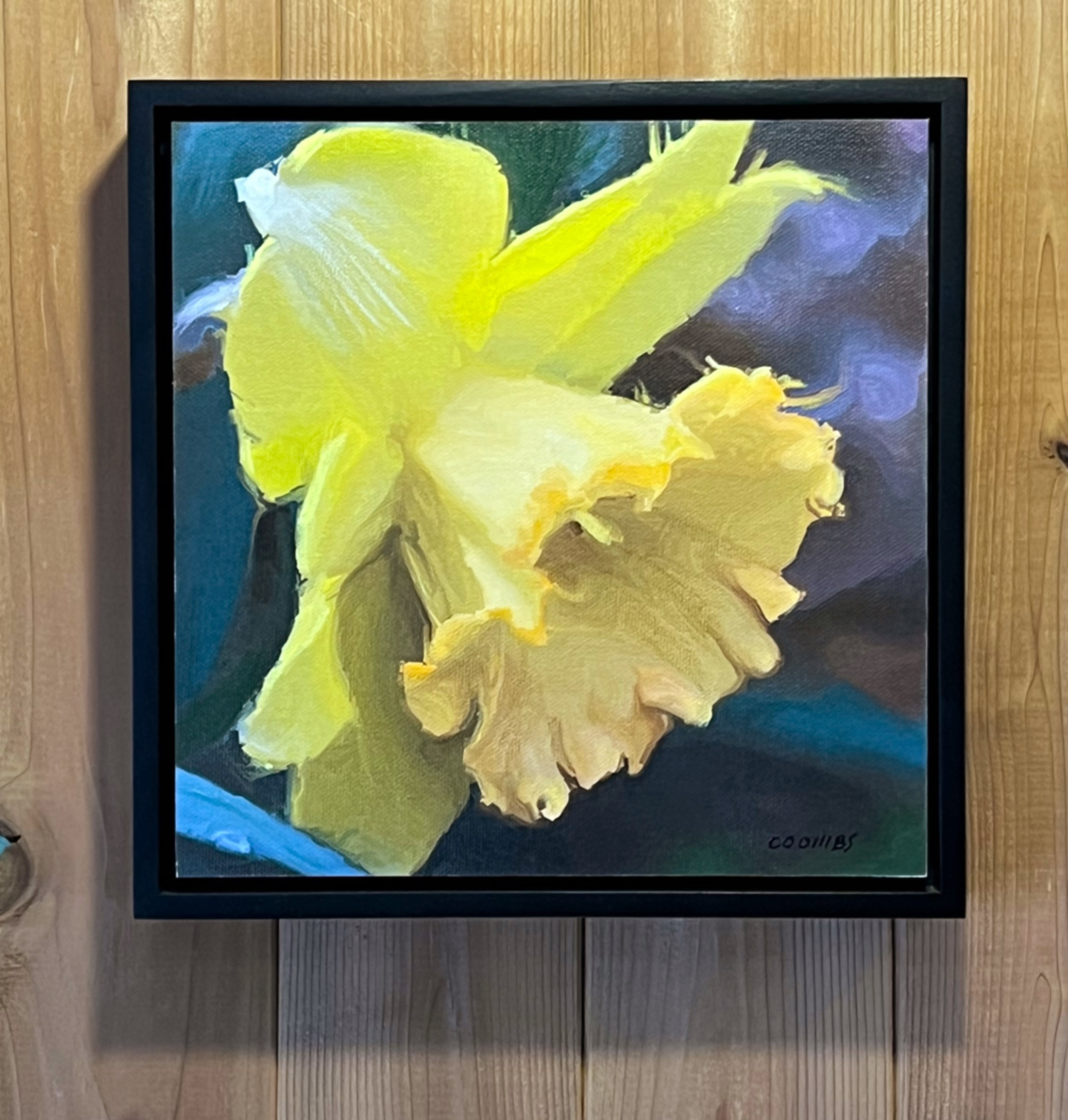 Yellow Daffodil Painting