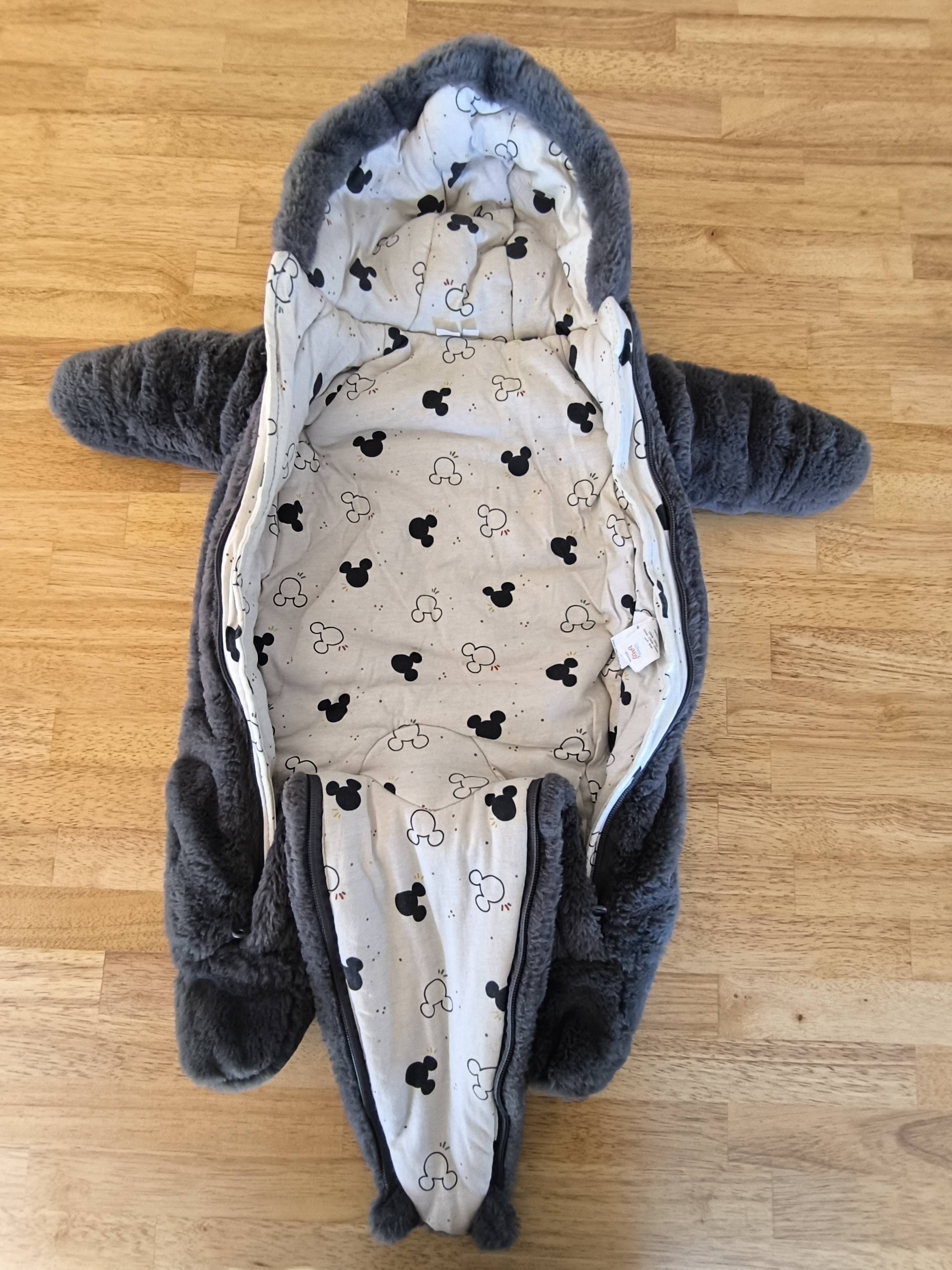 Baby Animal Fleece Onesie