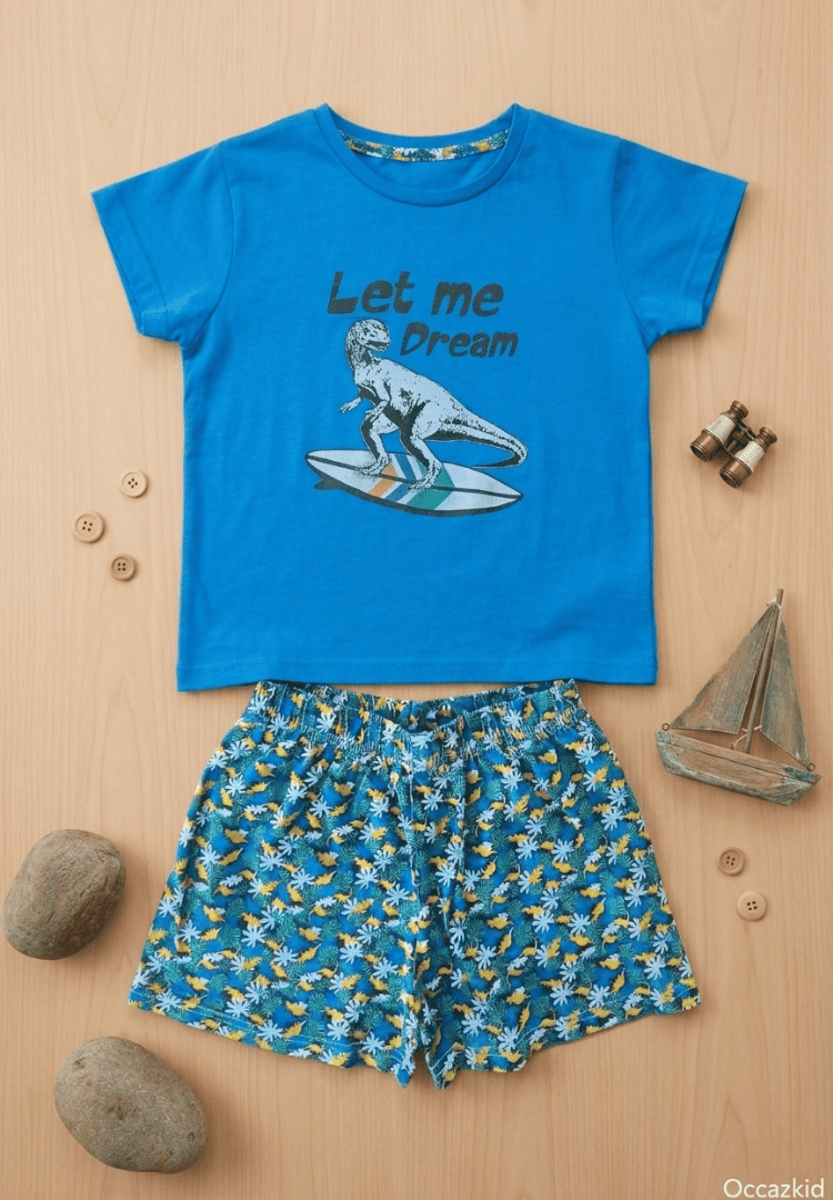 Pyjama “Dino Surf” – 6 ans