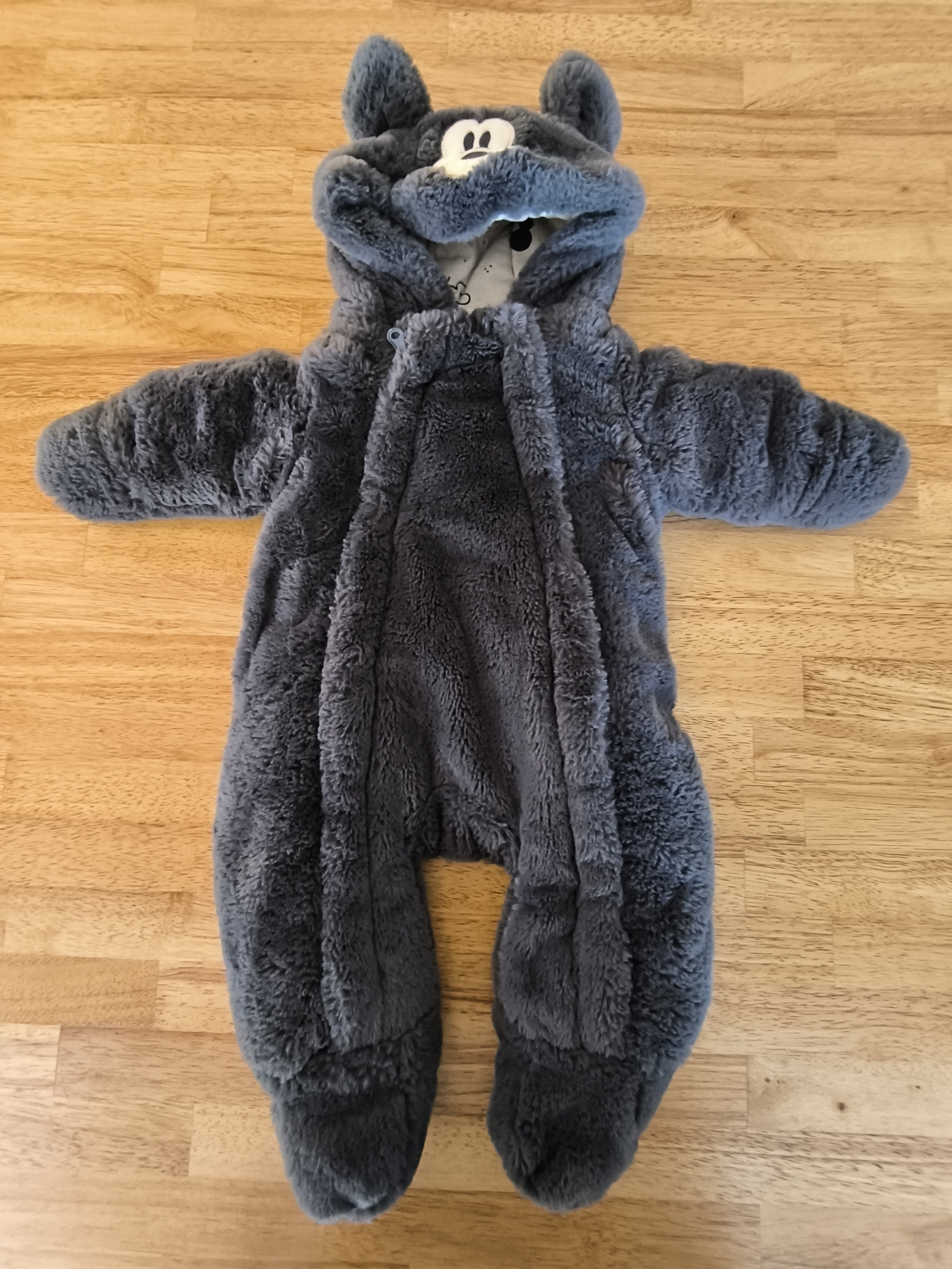 Baby Animal Fleece Onesie