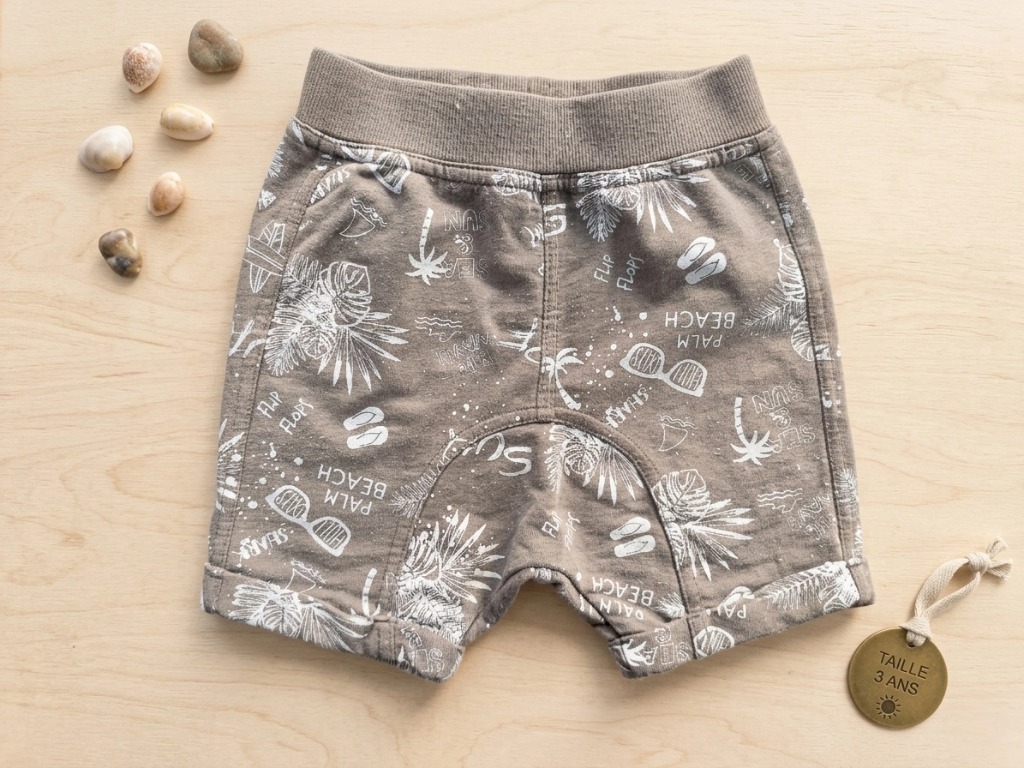 Short molleton – 3 ans