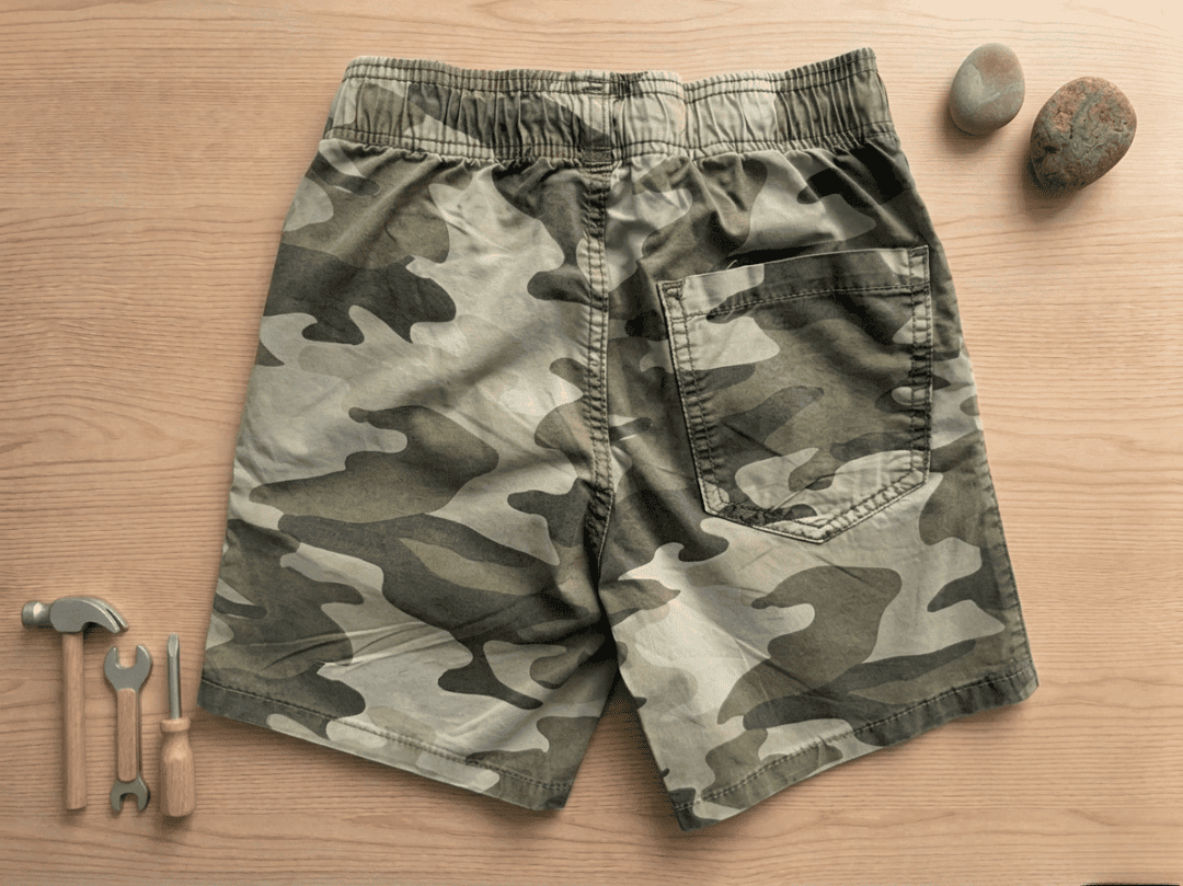 Bermuda camouflage  – 3 ans