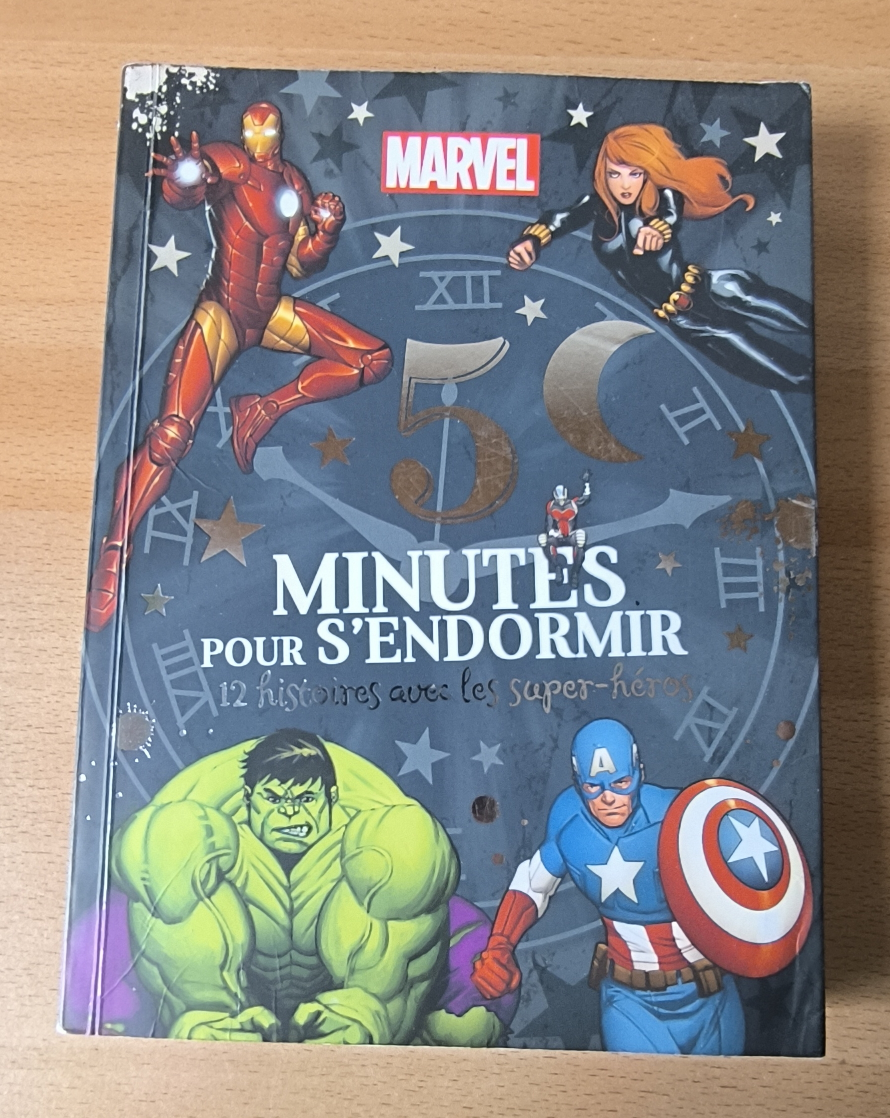 Marvel 5 Minutes to Fall Asleep Storybook