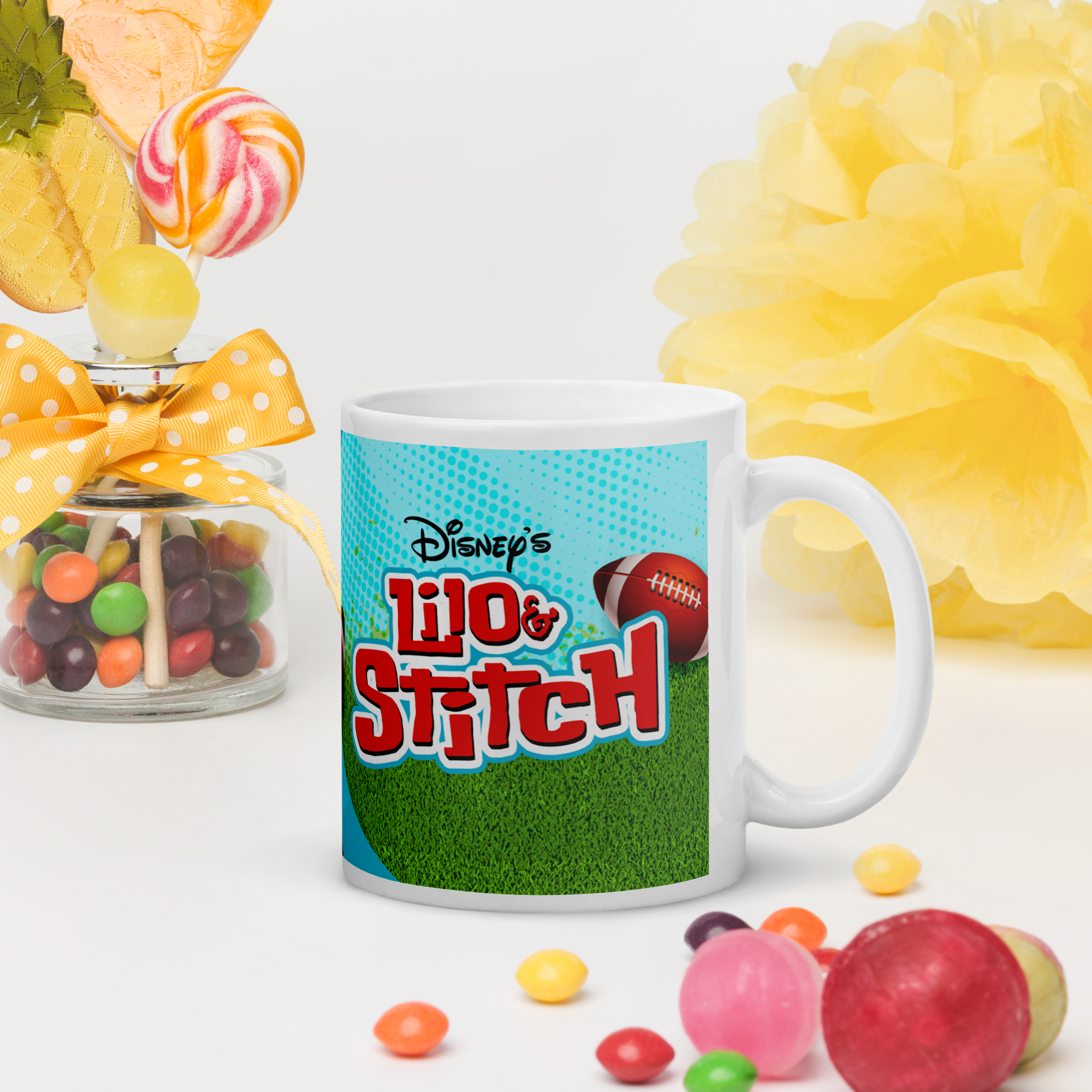 Mug Stitch Football