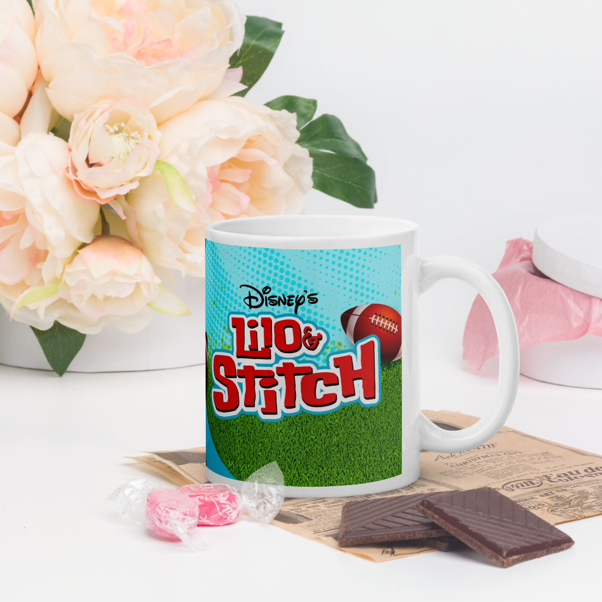 Mug Stitch Football
