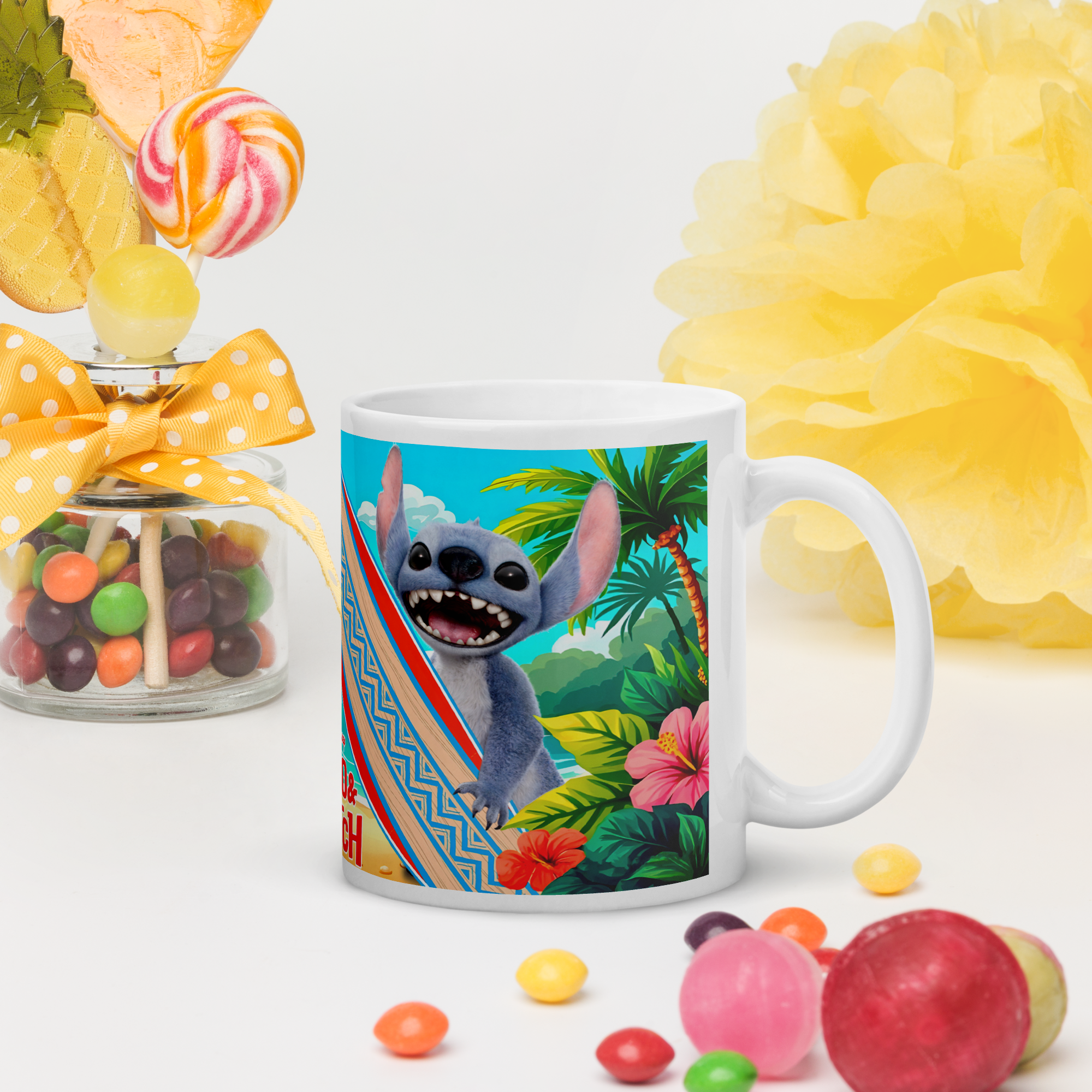 Mug Lilo & Stitch Tropical