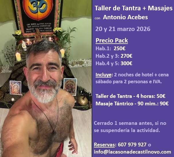 Taller de Tantra para Hombres