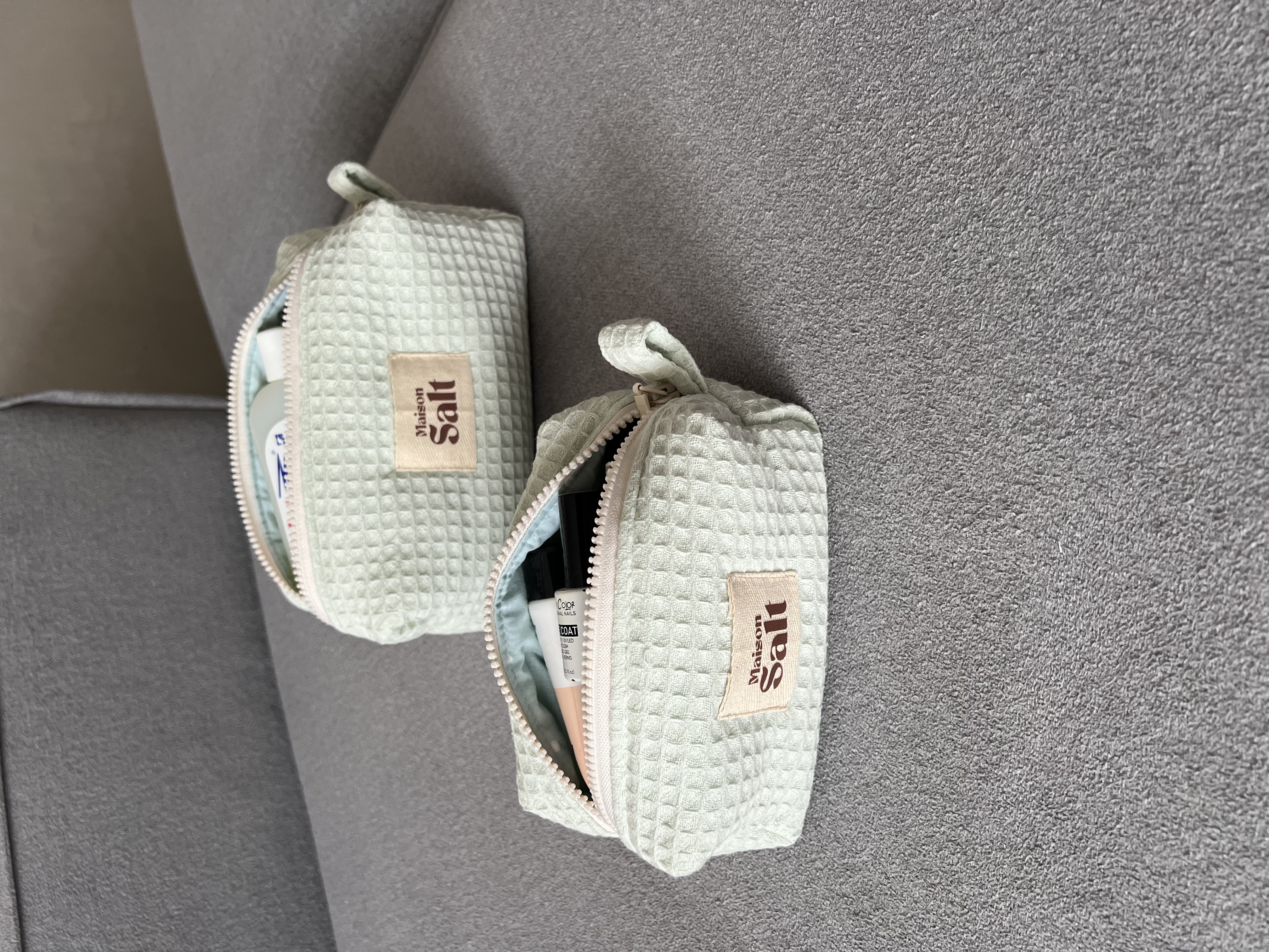 Pack Trousse Medium & Small [Vert Nid d'abeille]