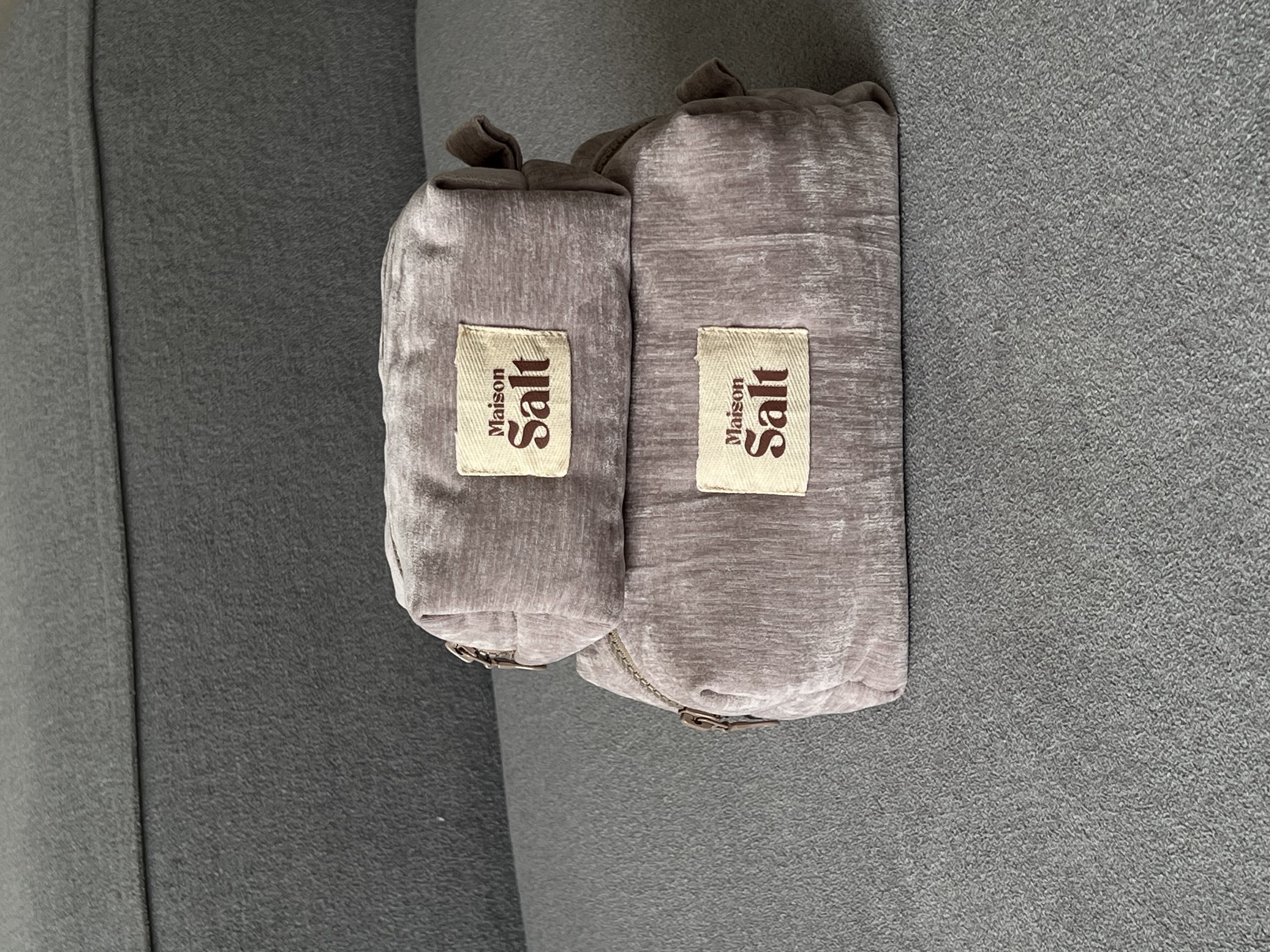 Pack Trousse Medium & Small [Marron Cacao]