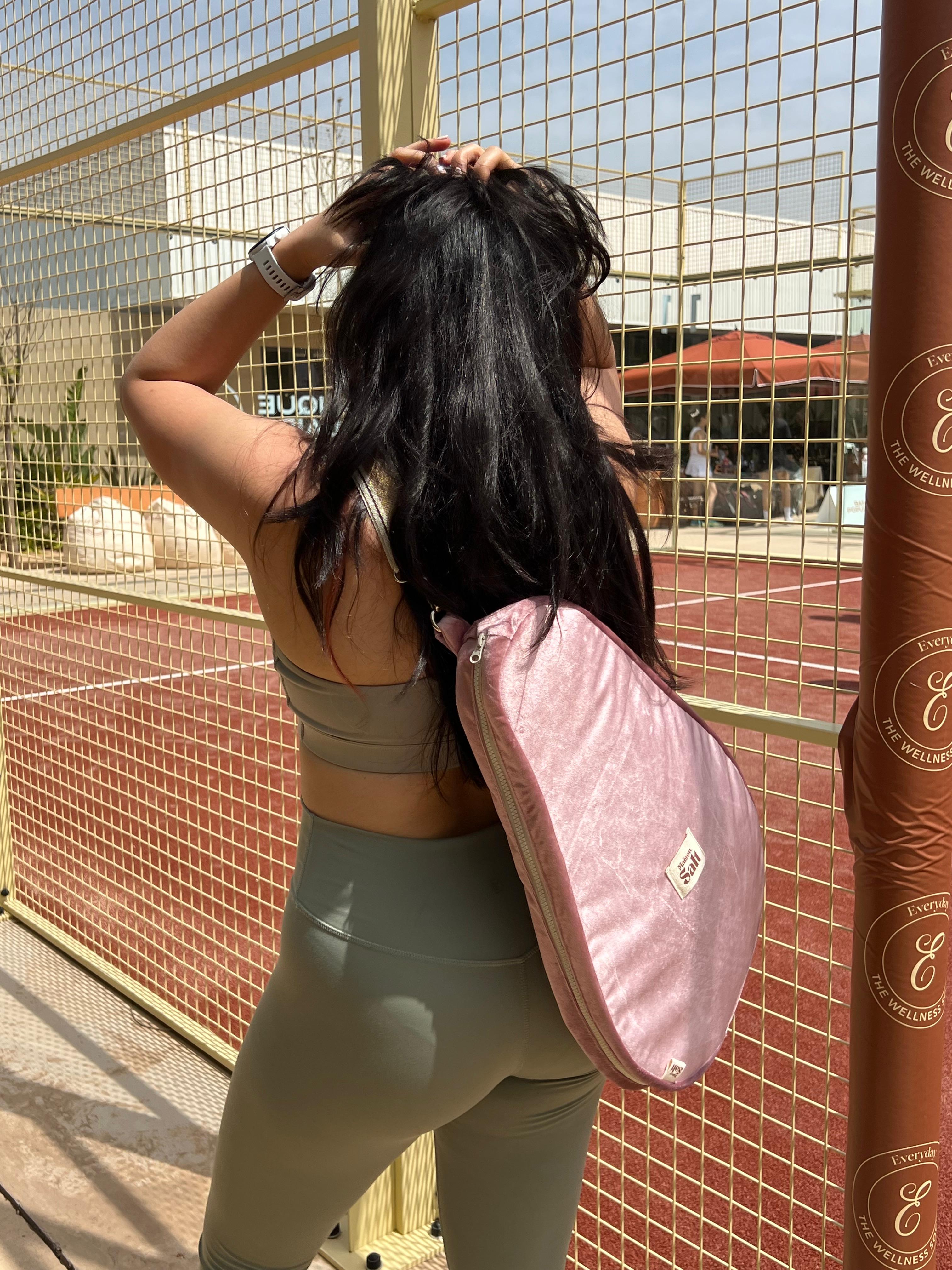 Sac de raquette Padel [Velour Rose]