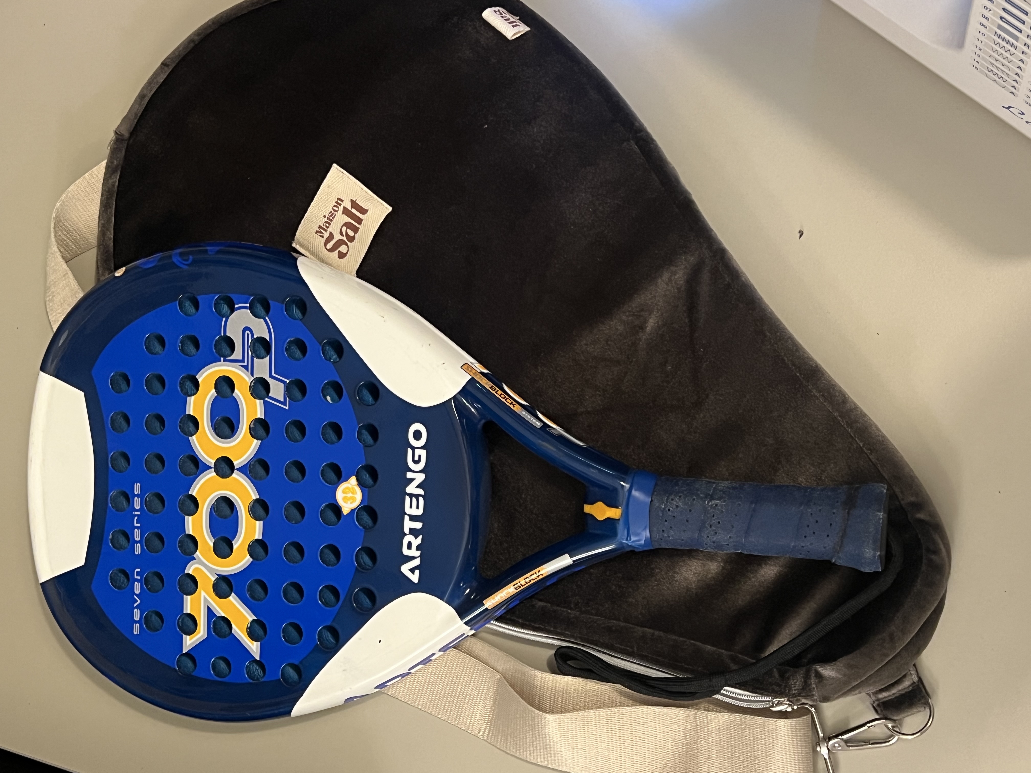 Sac de raquette Padel [Marron velour]