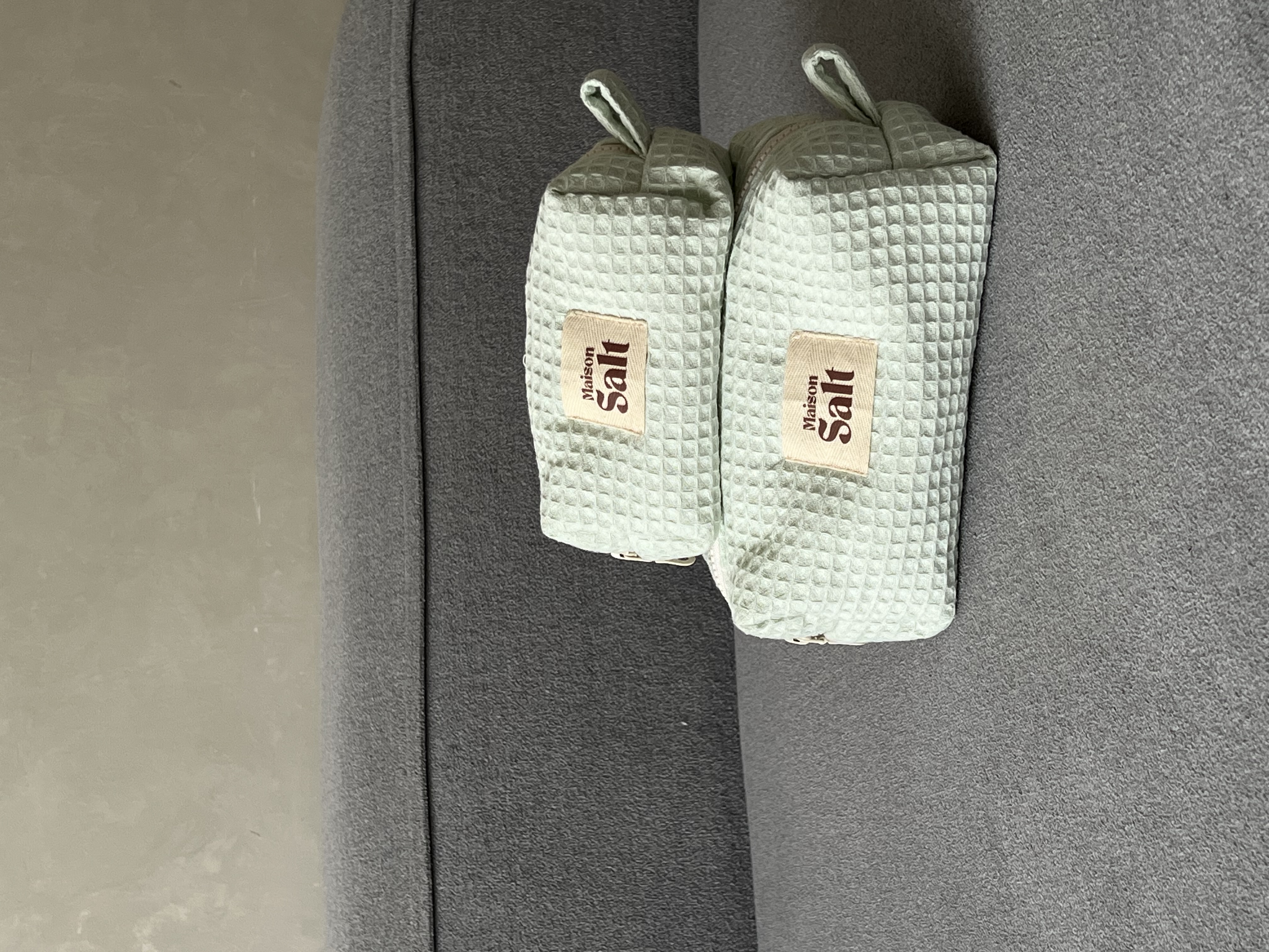 Pack Trousse Medium & Small [Vert Nid d'abeille]