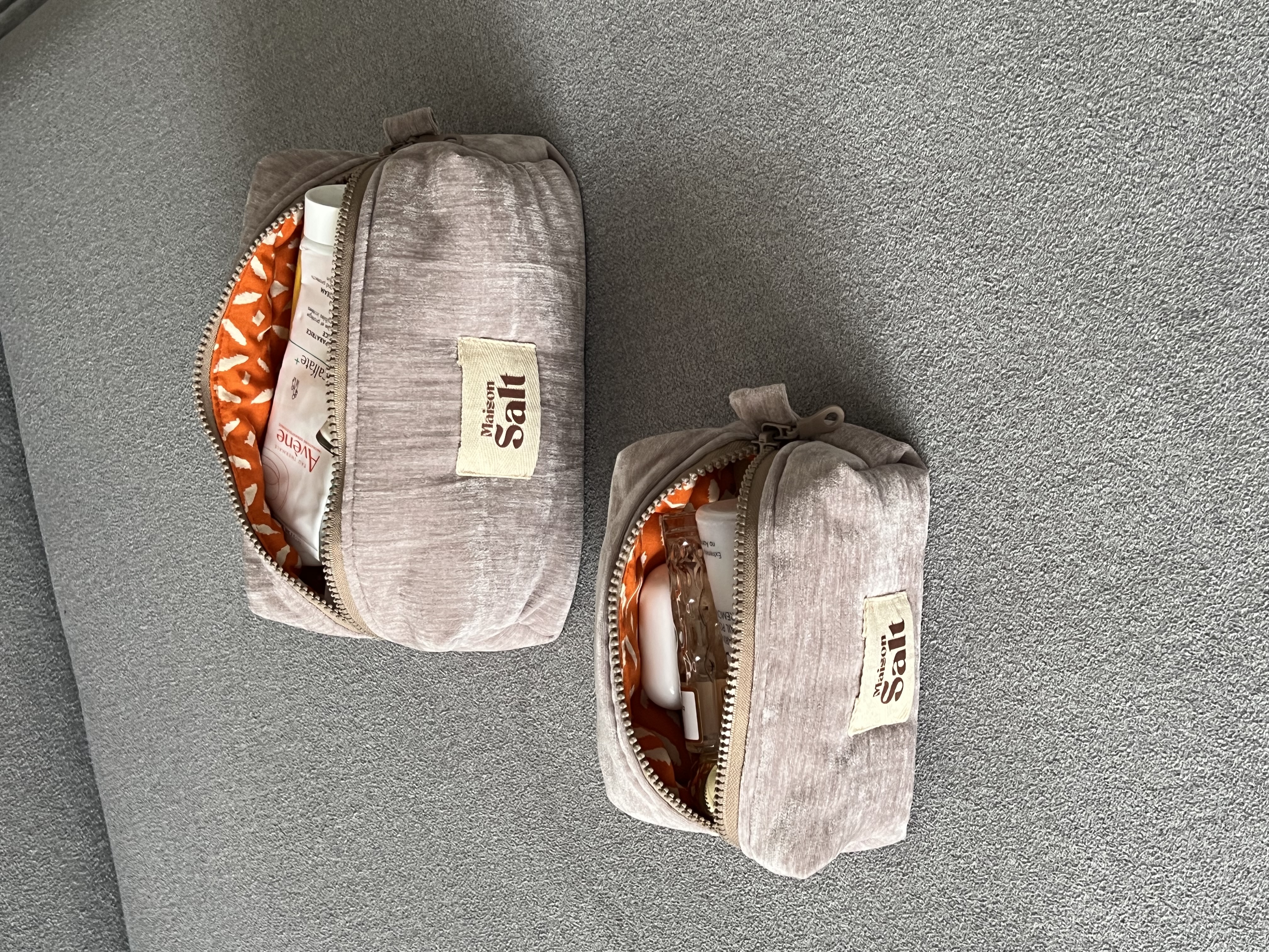 Pack Trousse Medium & Small [Marron Cacao]