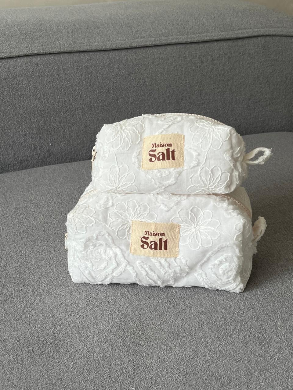 Pack Trousse Medium & Small [fleurie blanche]