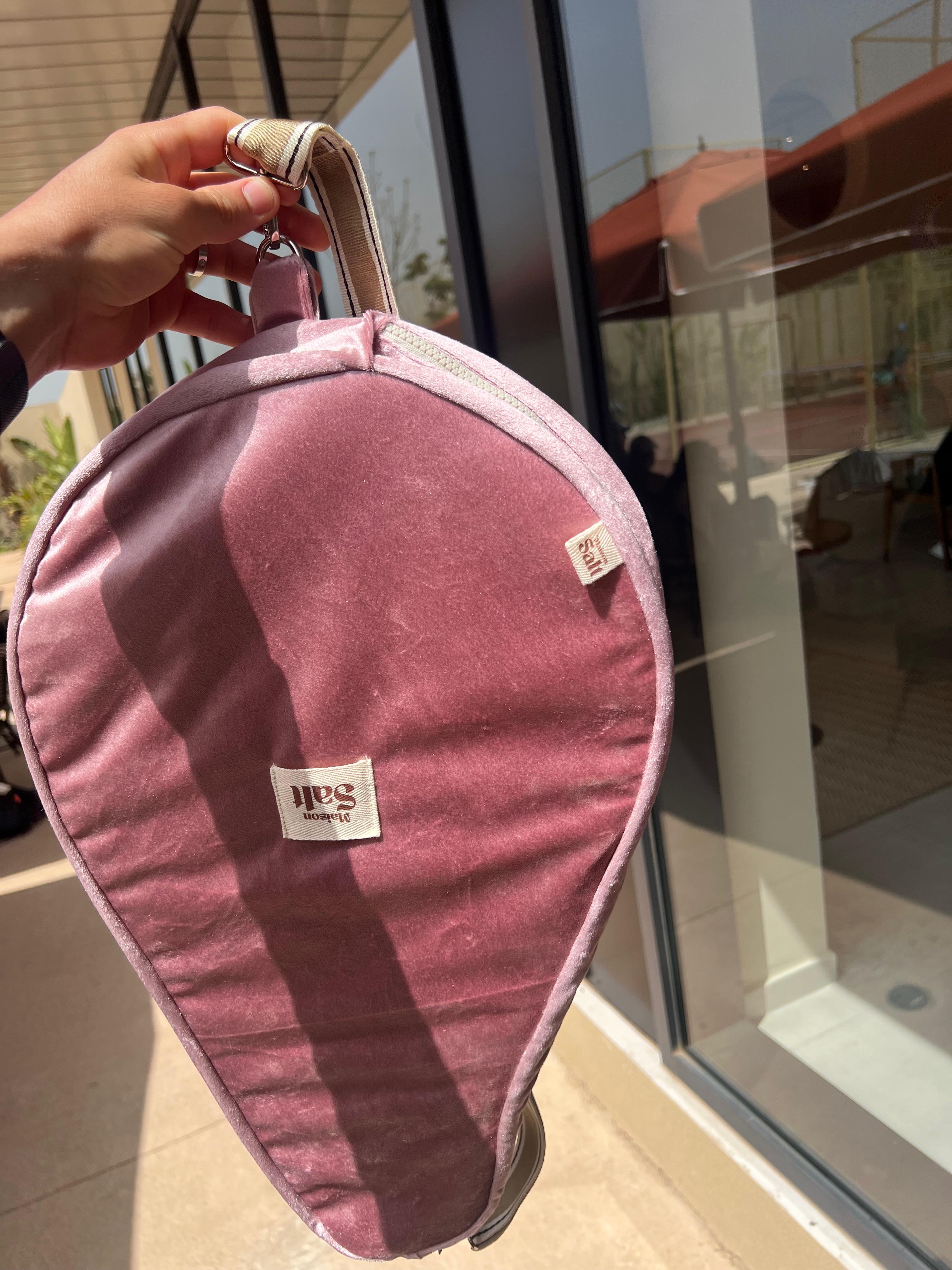 Sac de raquette Padel [Velour Rose]