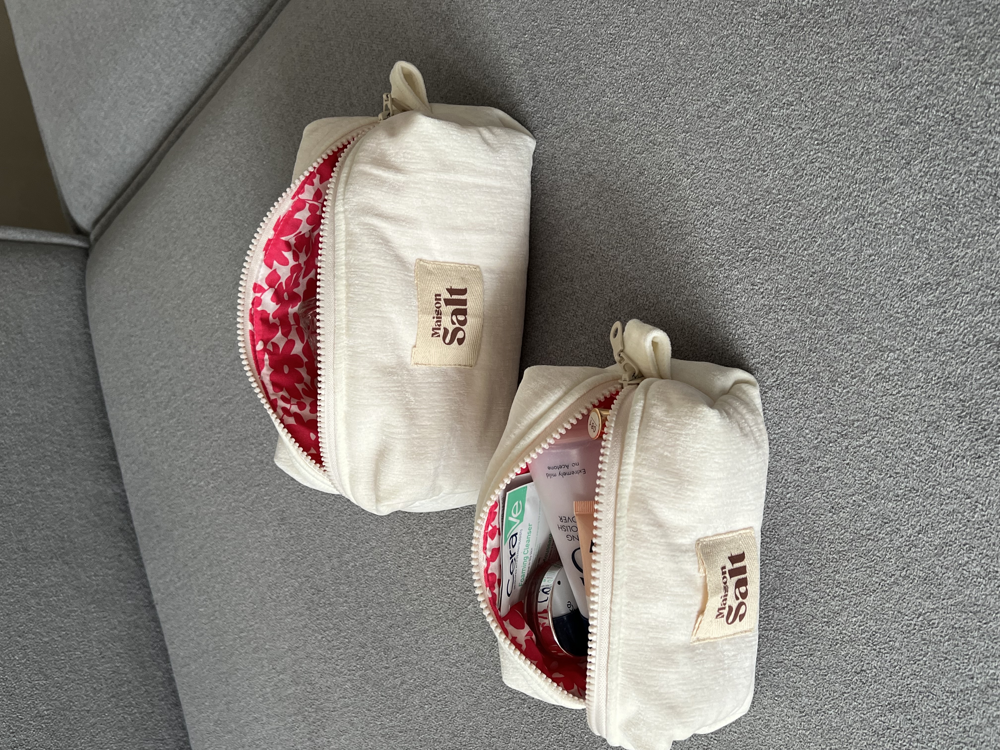 Pack Trousse Medium & Small [Blanc crème]