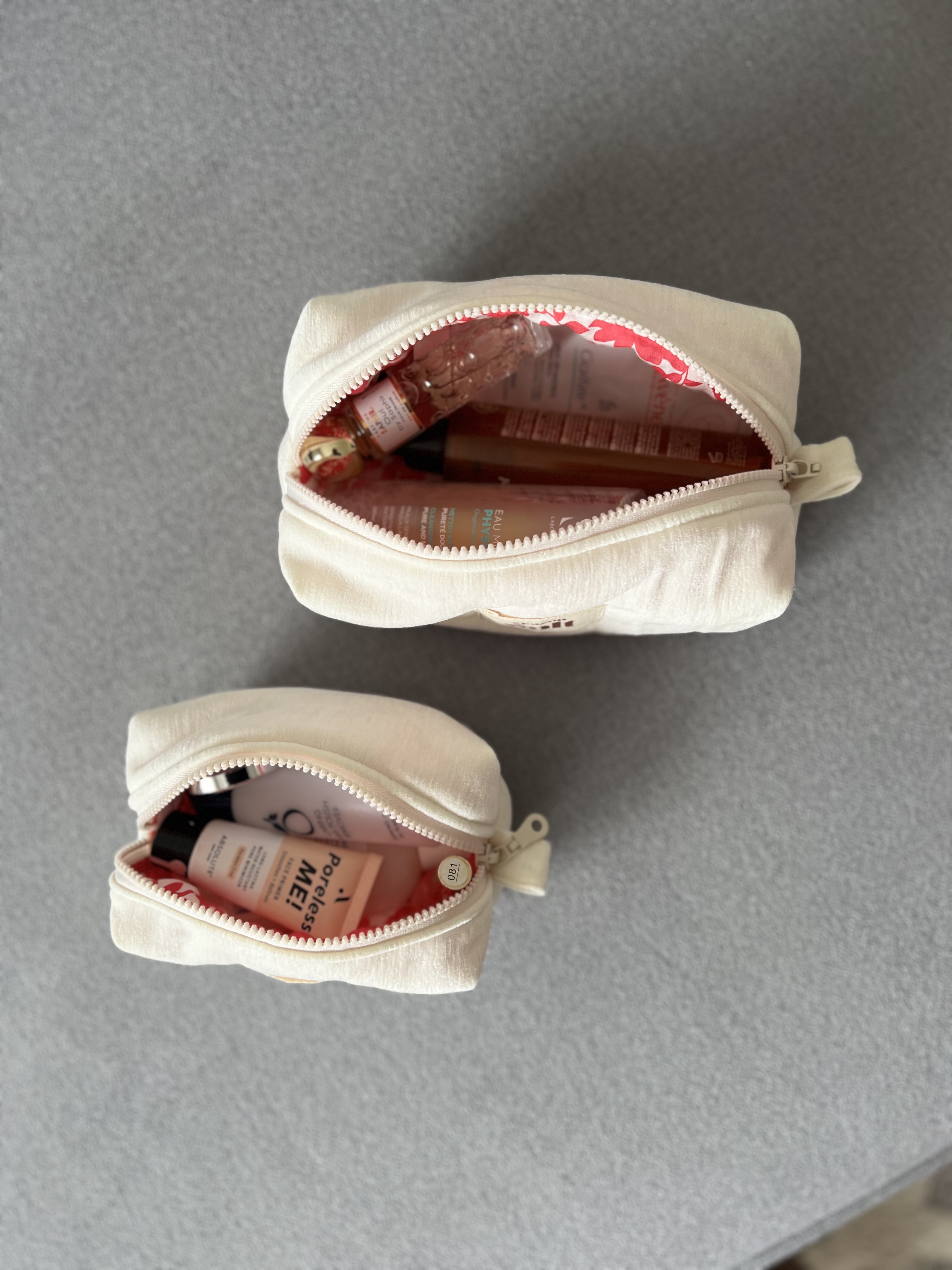 Pack Trousse Medium & Small [Blanc crème]