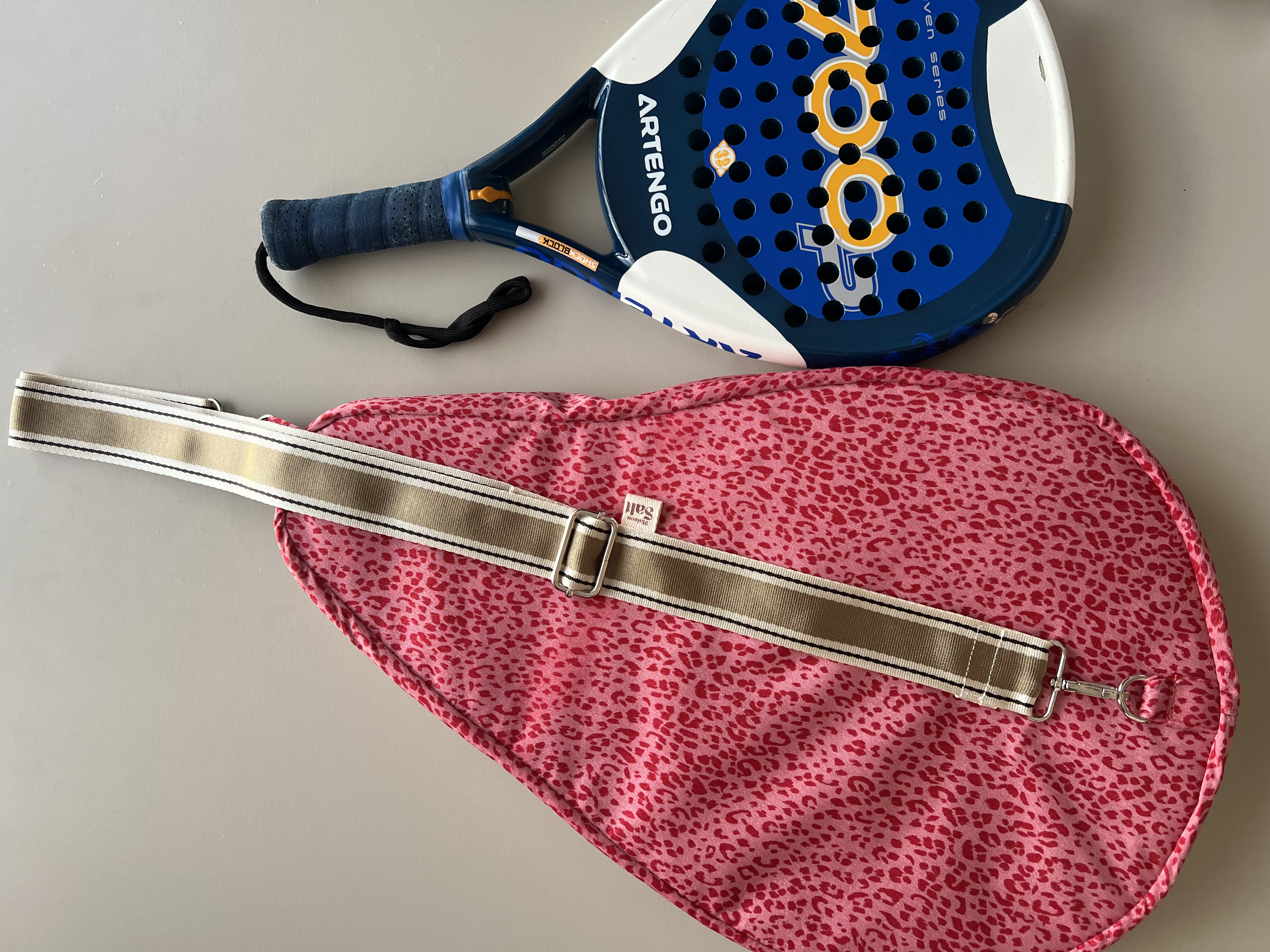 Sac de raquette Padel [Rose framboise]