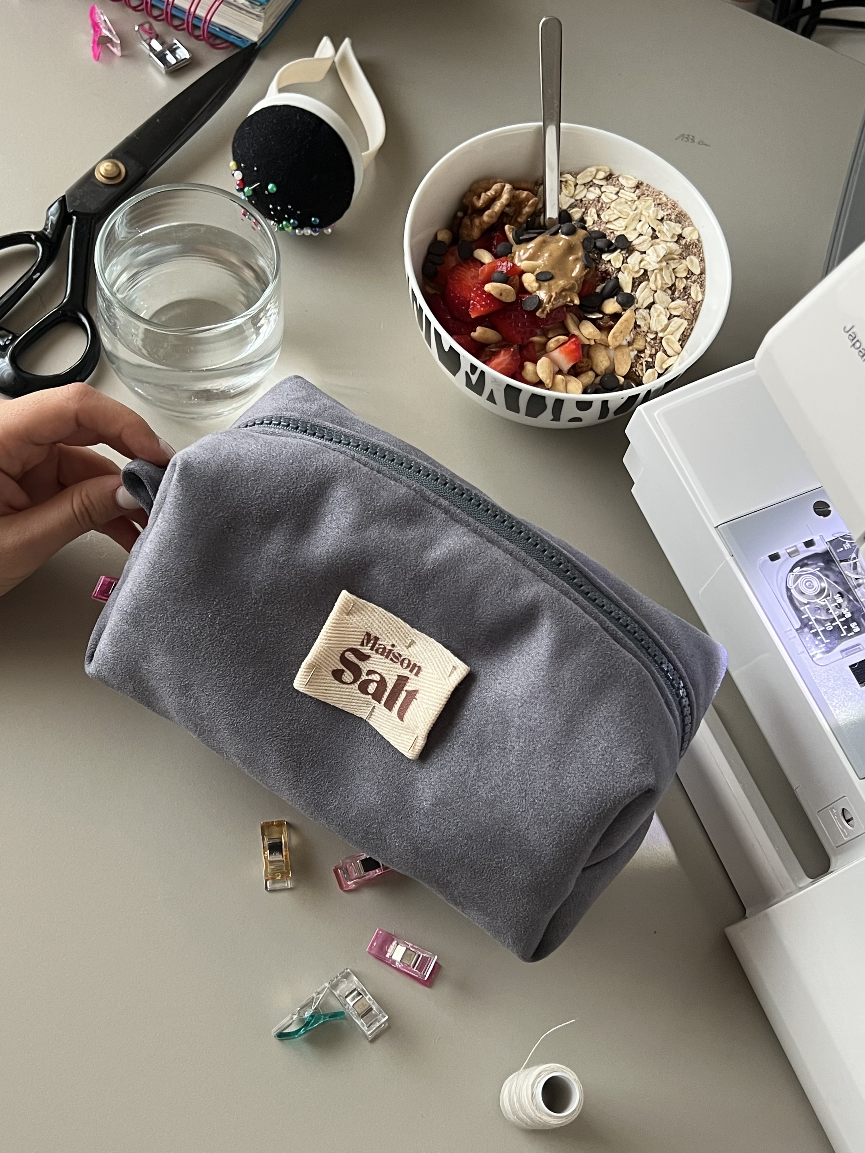 Trousse Medium BLEU UNISEXE