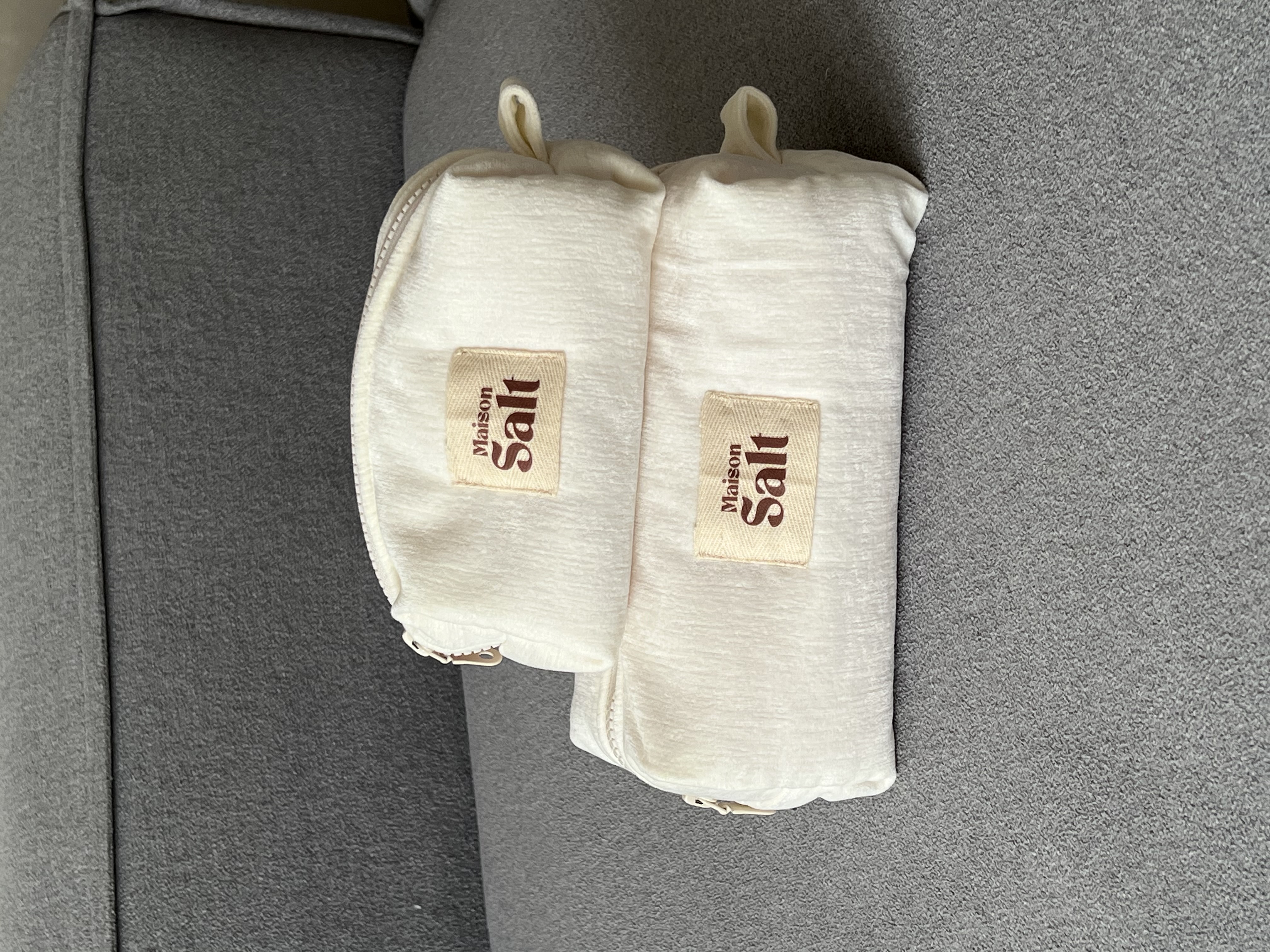 Pack Trousse Medium & Small [Blanc crème]