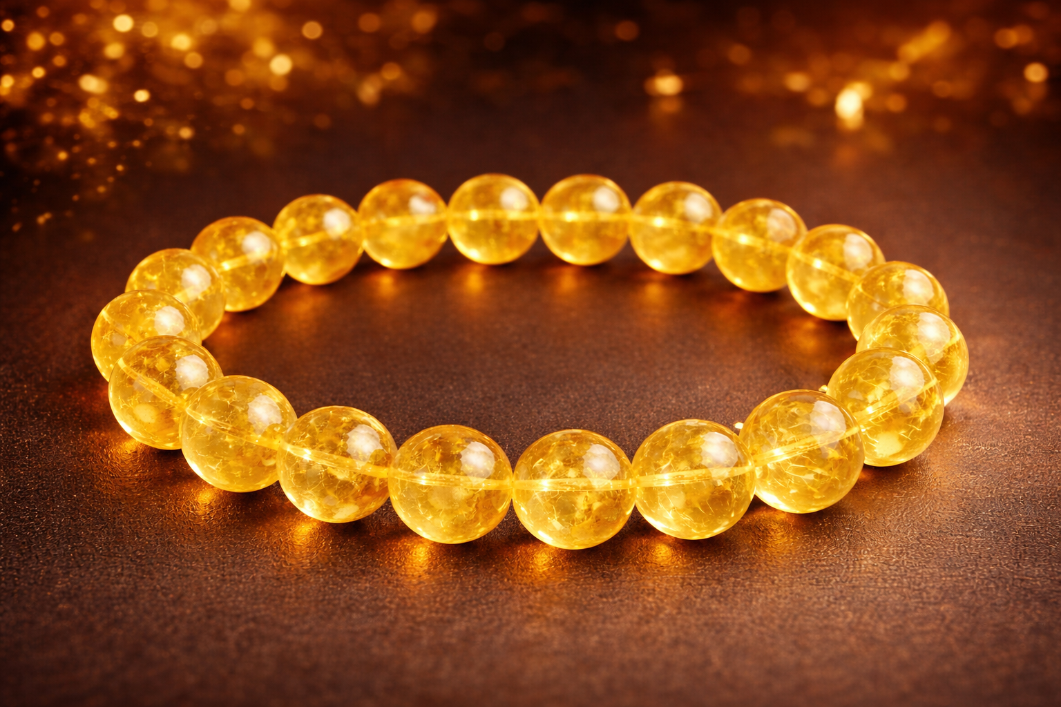 Natural Citrine Bracelet 