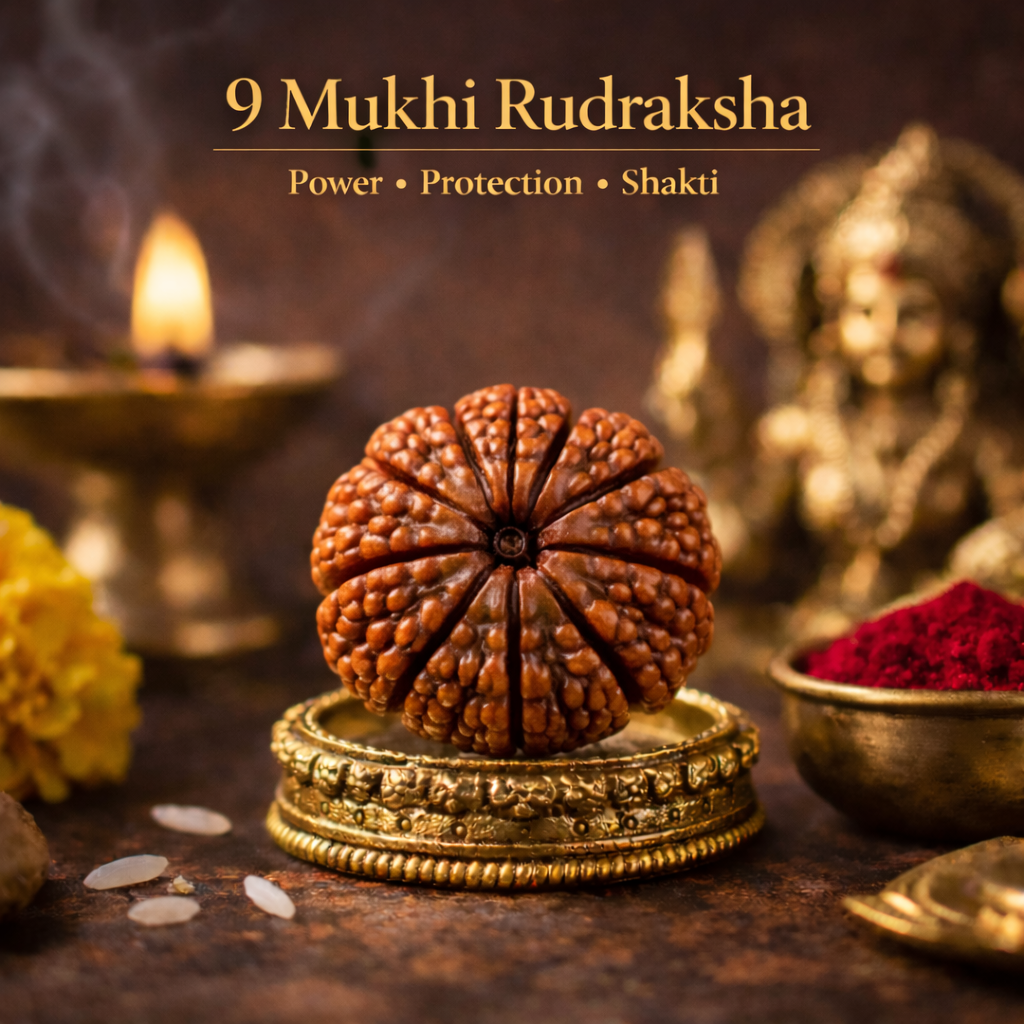 9 Mukhi Rudraksha