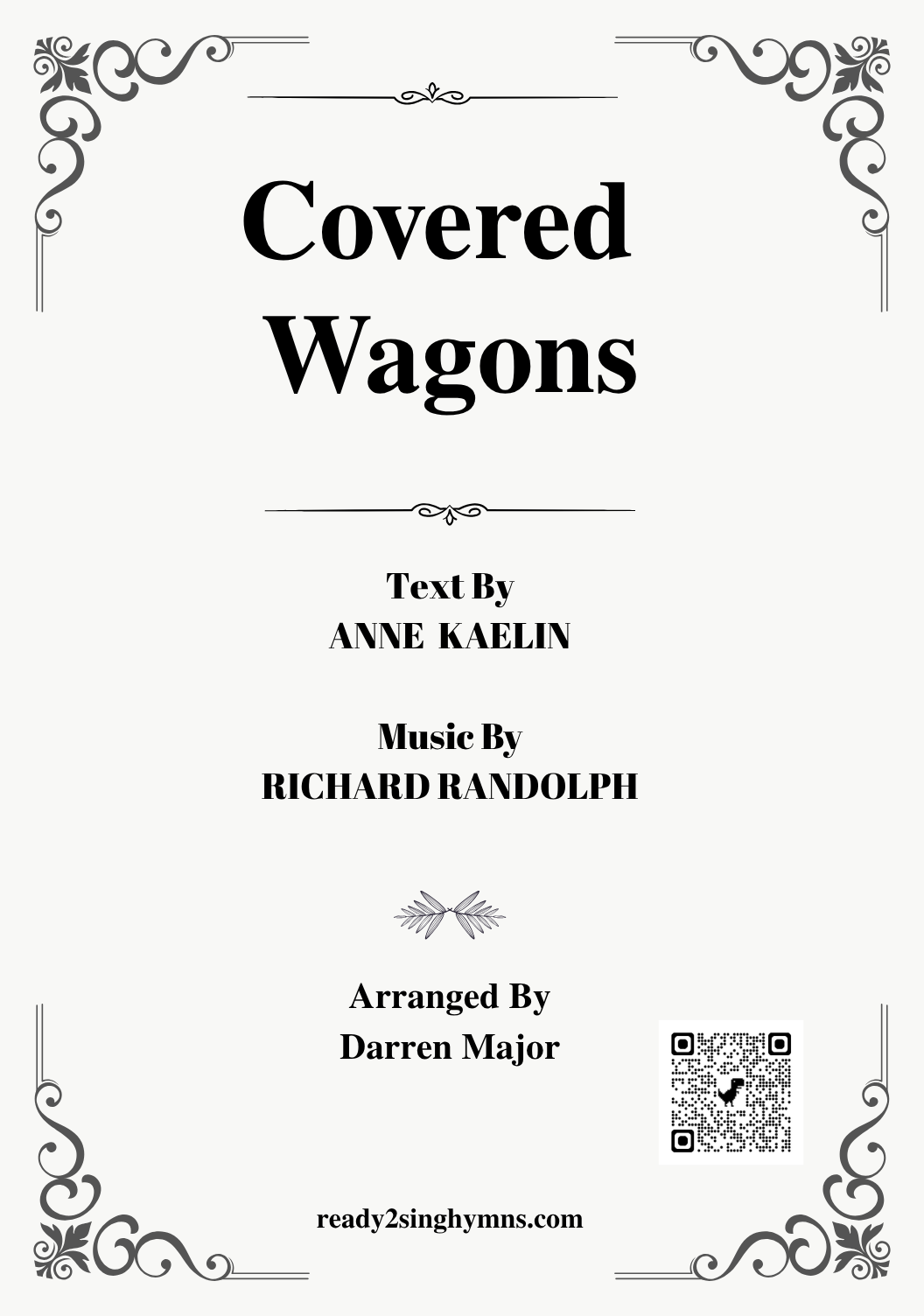 Covered Wagons (SATB) Digital Download