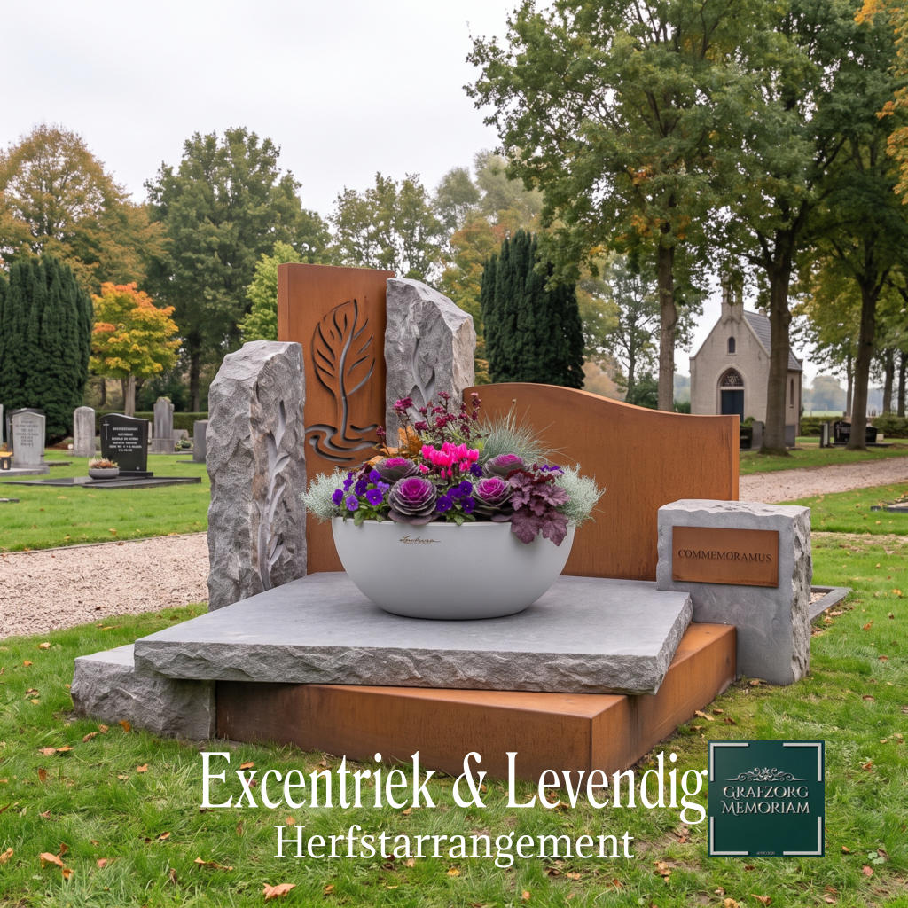 Herfst in excentrieke en levendige tinten Coppa 40 cm