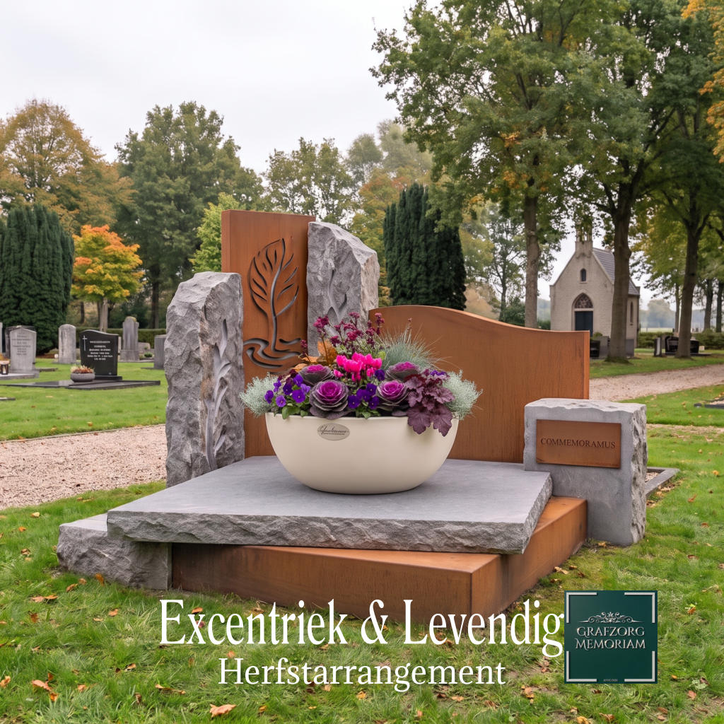Herfst in excentrieke en levendige tinten Coppa 40 cm