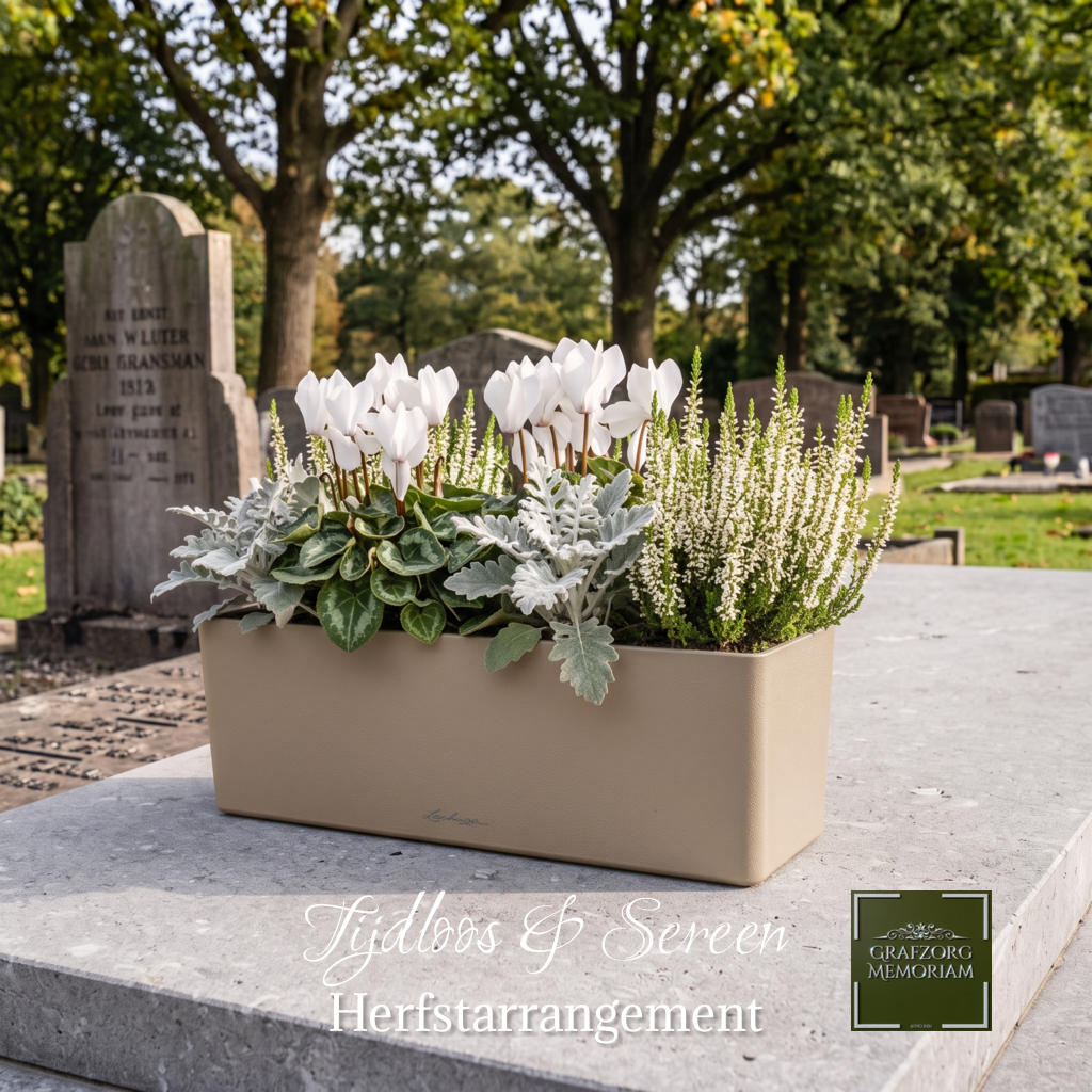 Herfst in tijdloze en serene tinten Vaso 50 cm