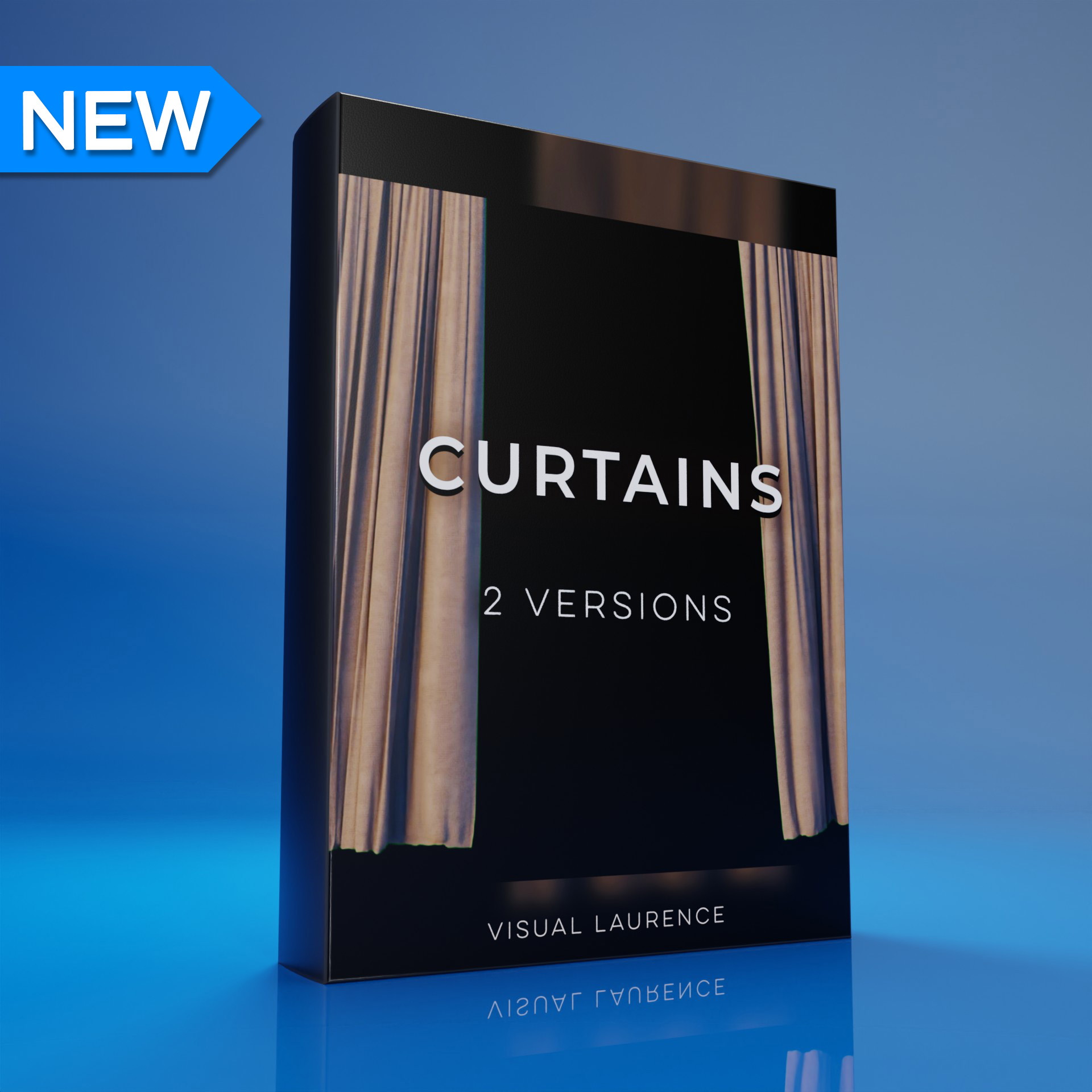 Curtains - Loop - 4K