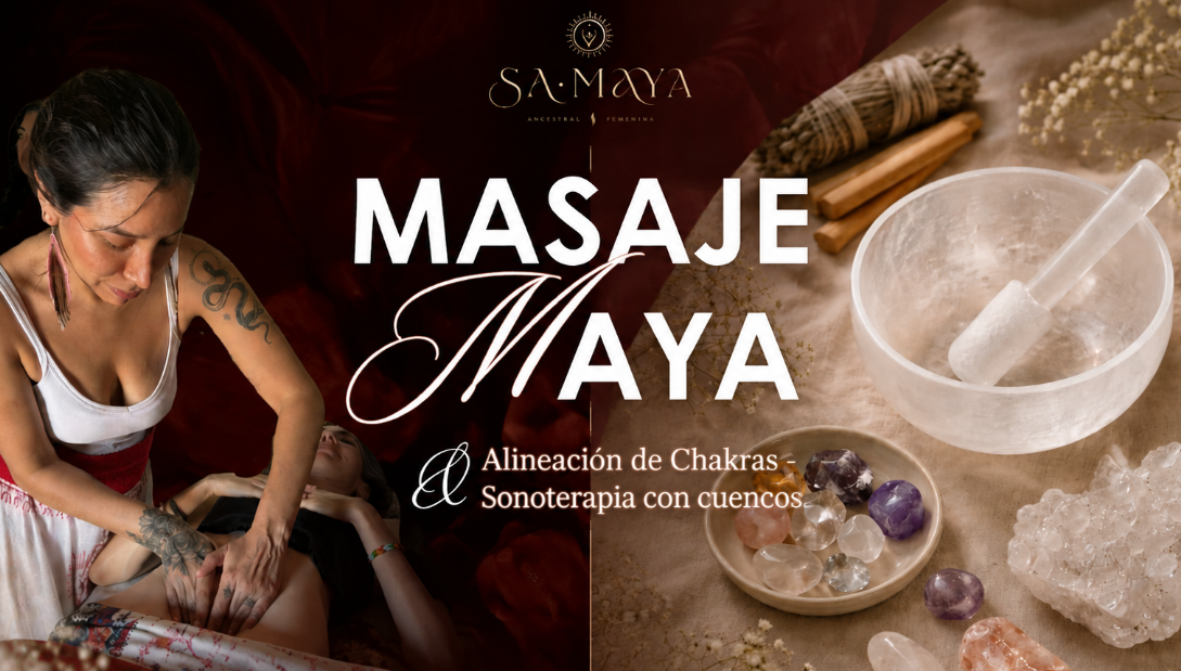 🌺Masaje Maya & Sesion de Alineación de Chakras con reiki y sonoterapia con cuencos ✨