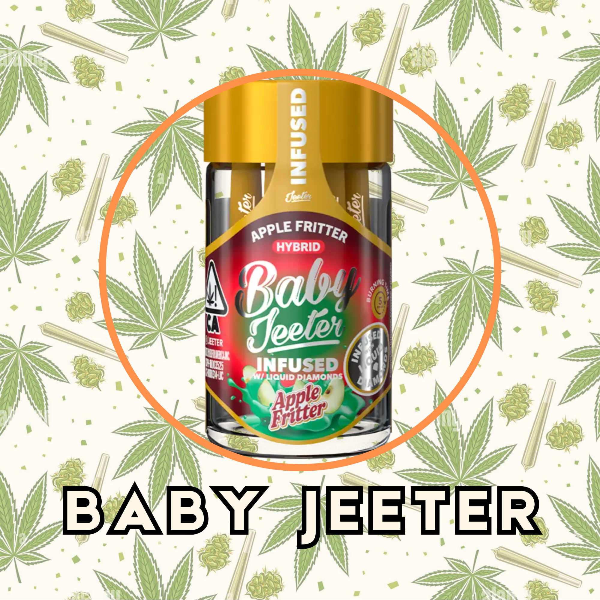 Baby Jeeter Apple Fritter