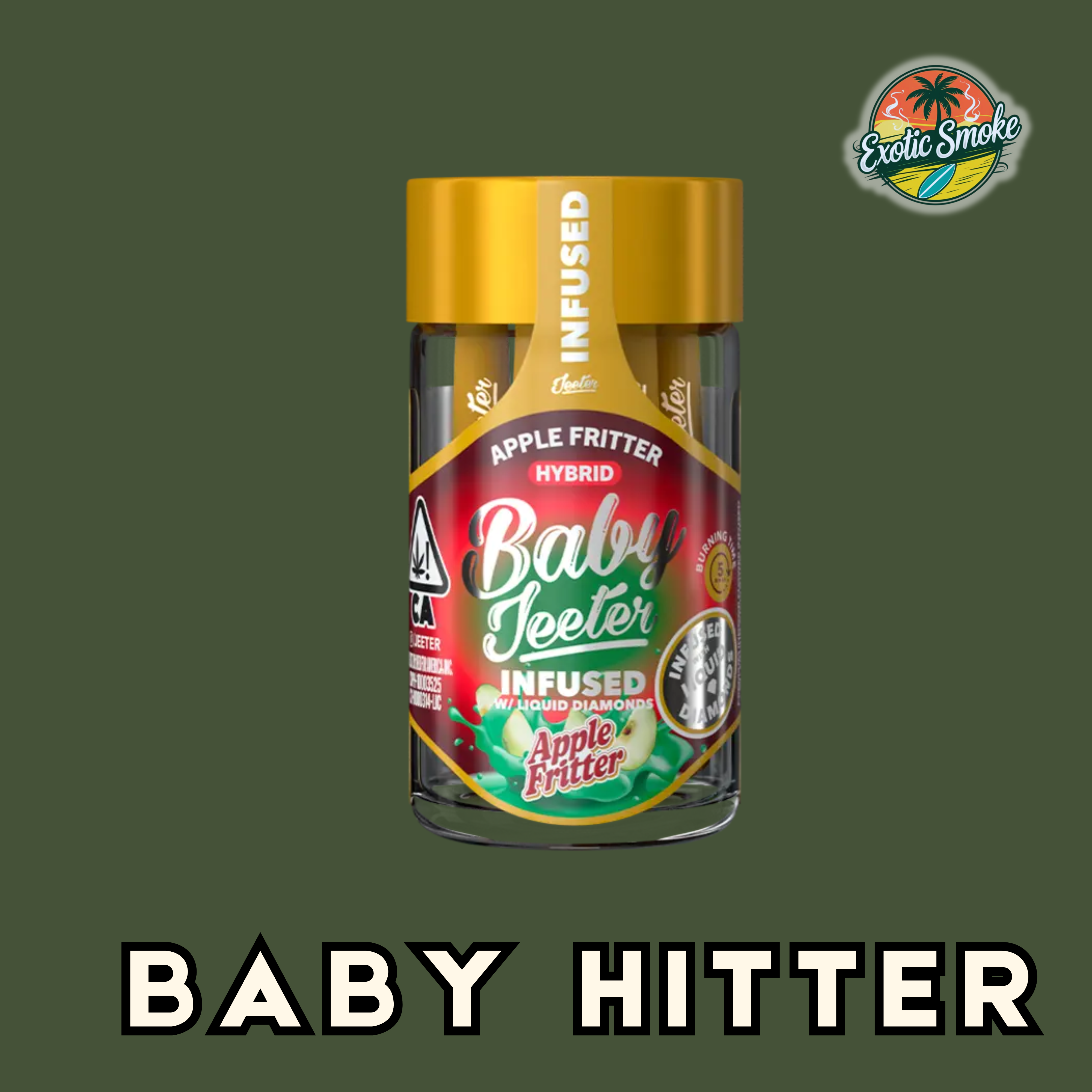 Baby Jeeter Apple Fritter