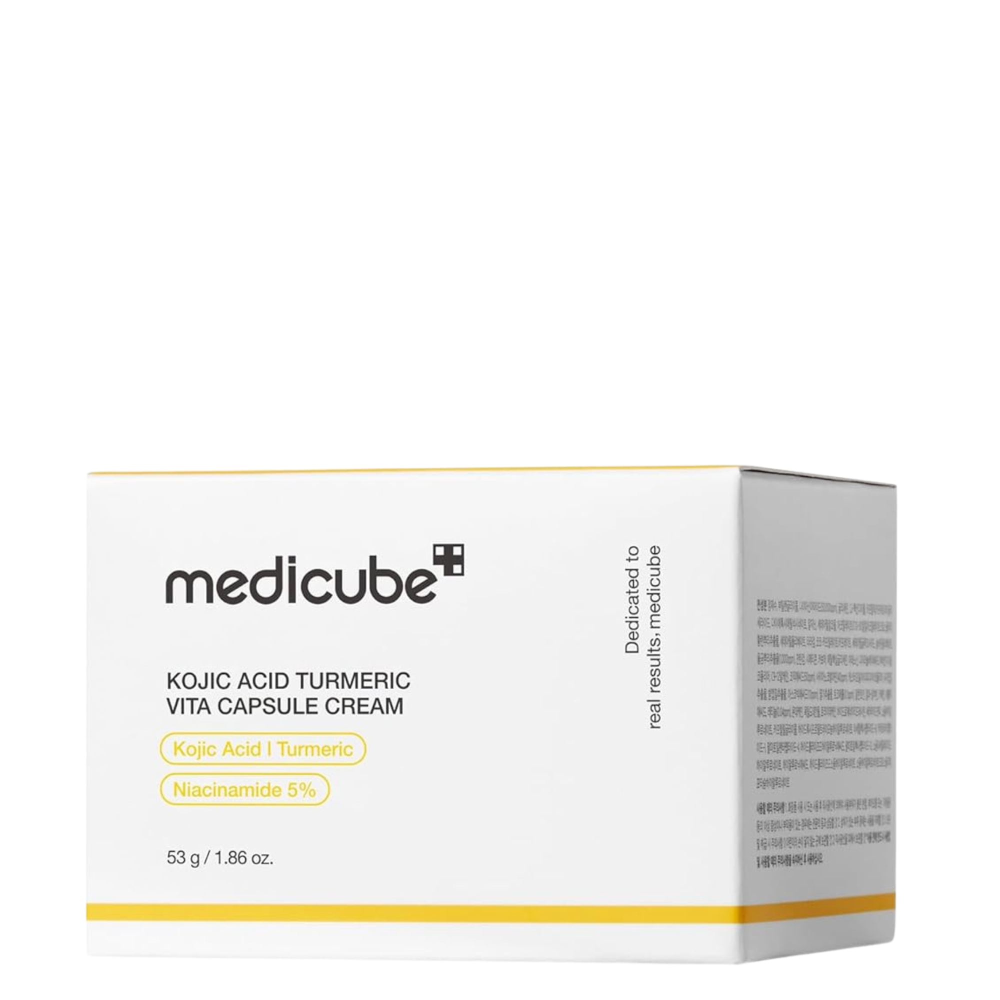 Veido kremas pigmentacijos priežiūrai - Medicube Capsule Cream with Kojic Acid & Turmeric, 55g