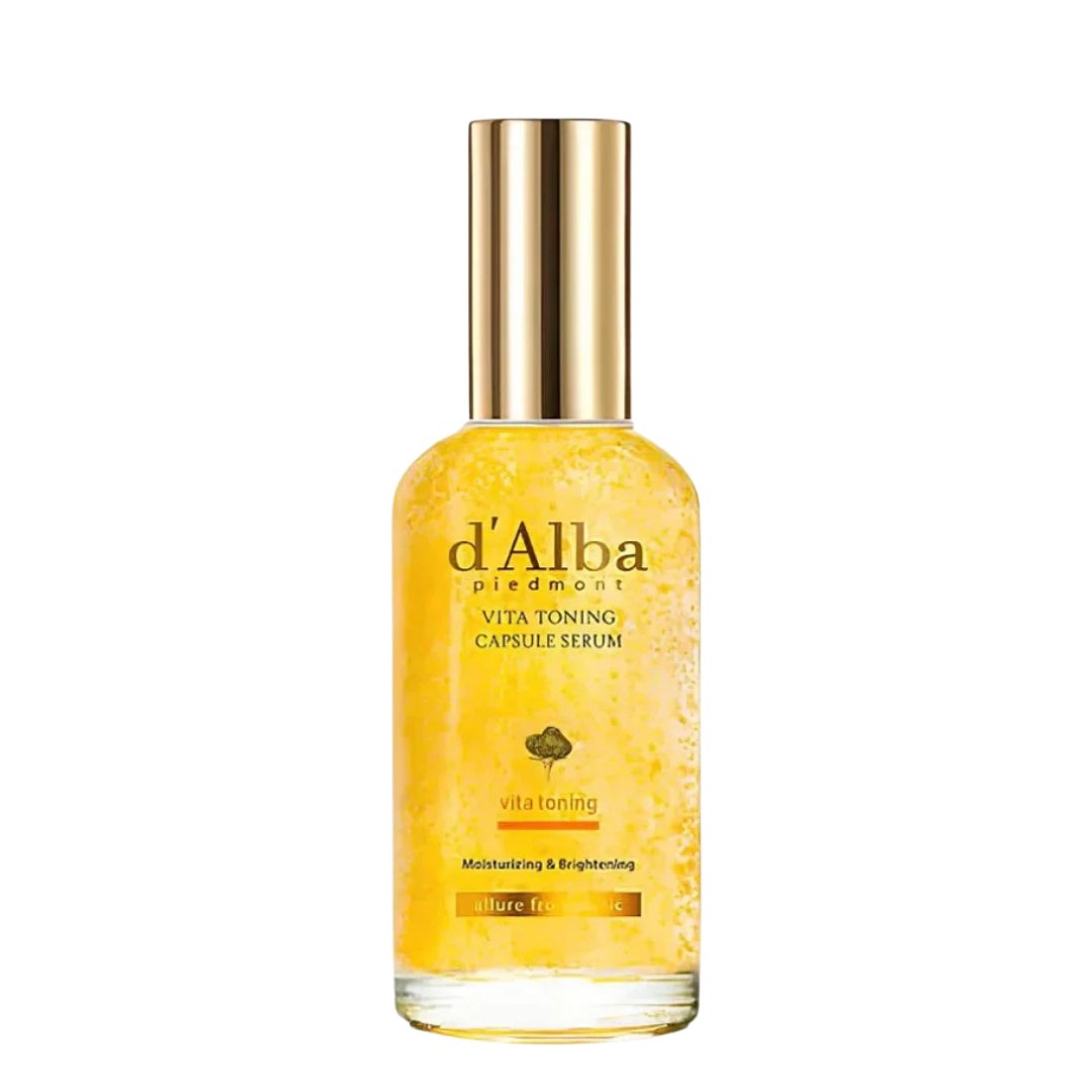 d'Alba Vita Toning kapsulinis serumas