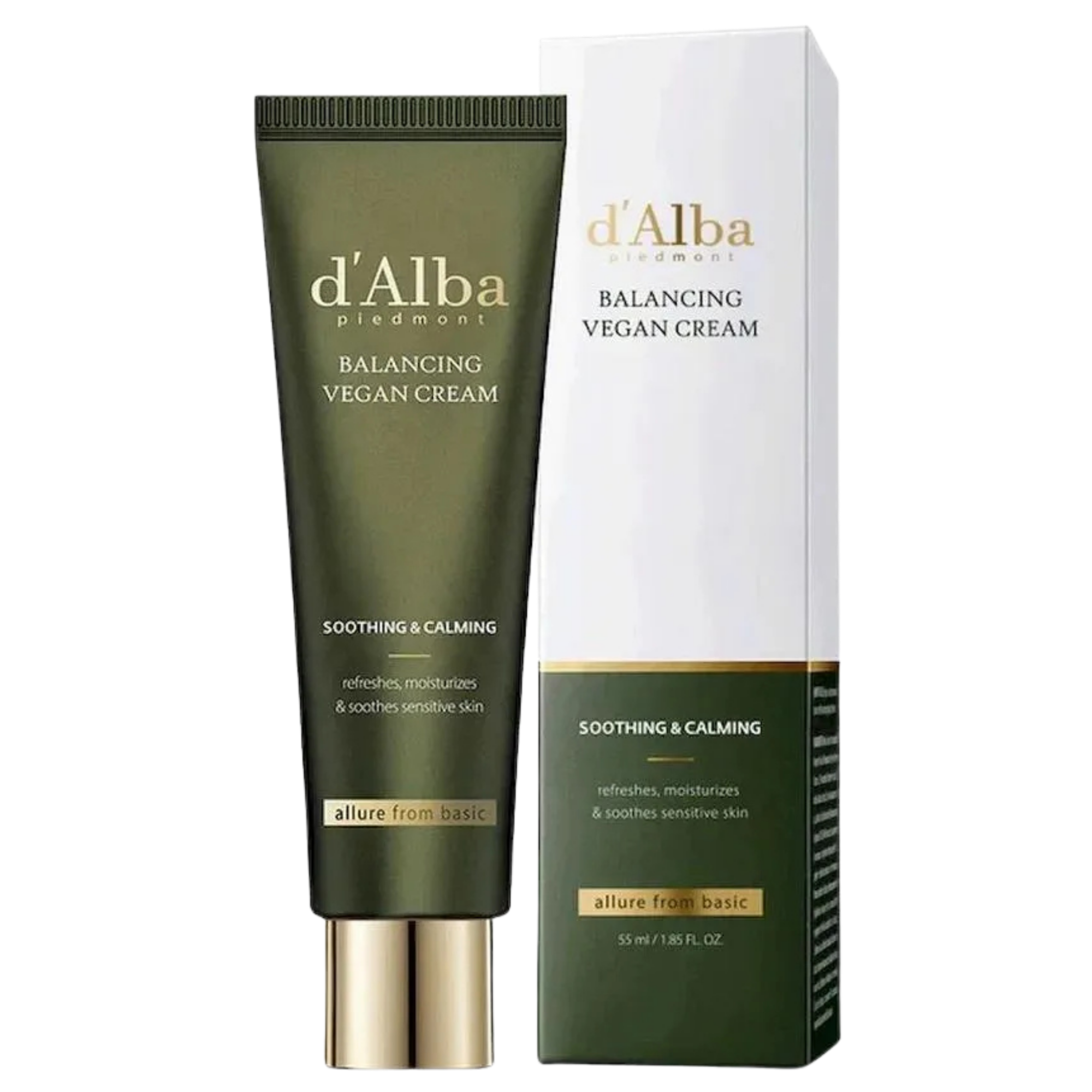 d'Alba Balansuojantis Veganiškas kremas