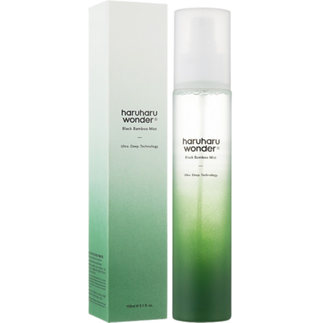 Haruharu Wonder Black Bamboo Mist veido dulksna, 150ml