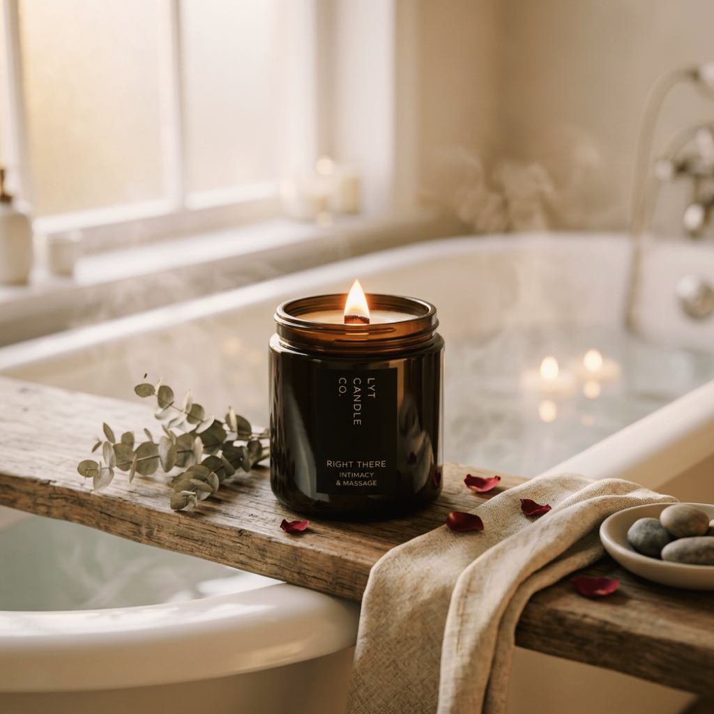 LYT SIGNATURE RIGHT THERE INTIMACY & MASSAGE OIL CANDLE