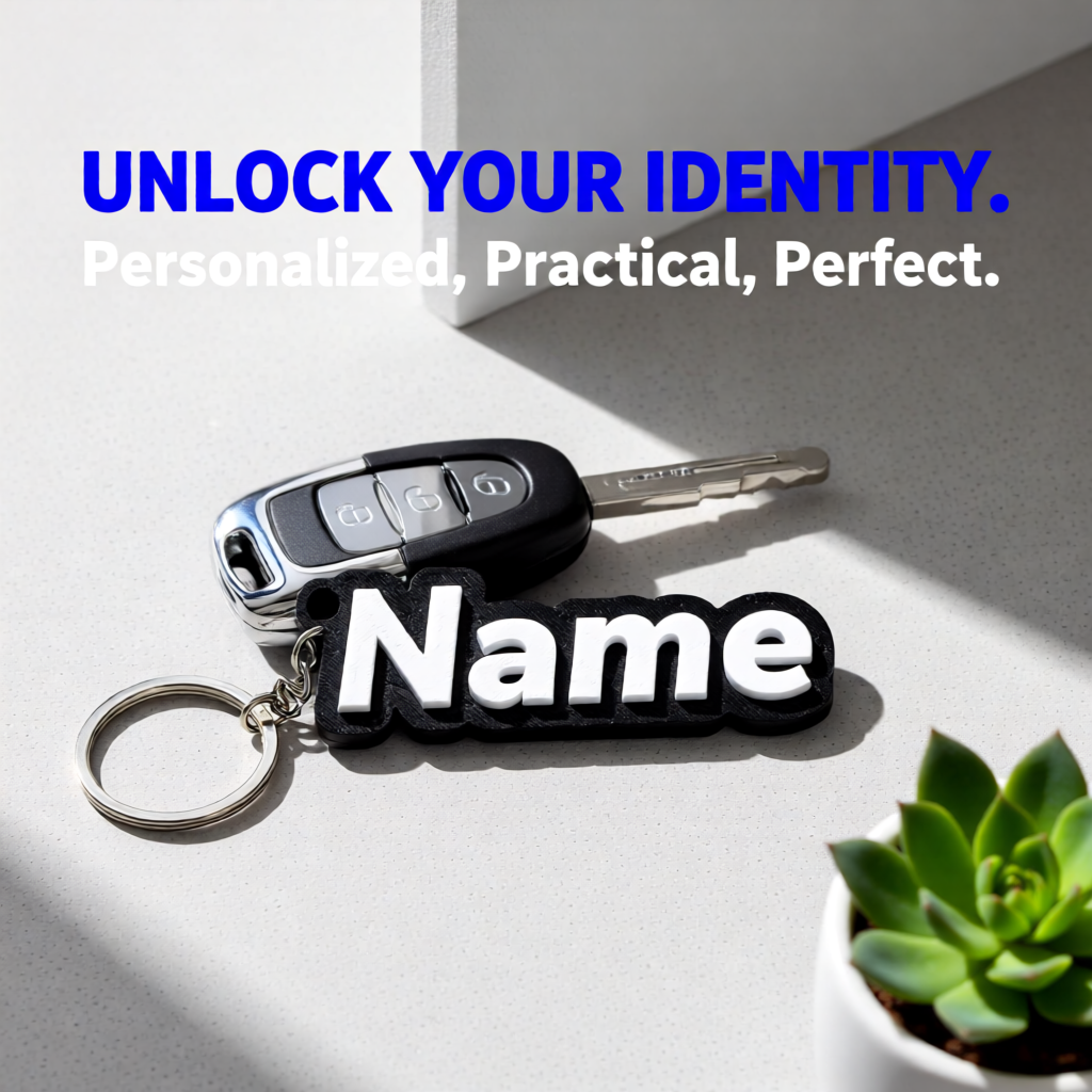 Personalized Name Keychain