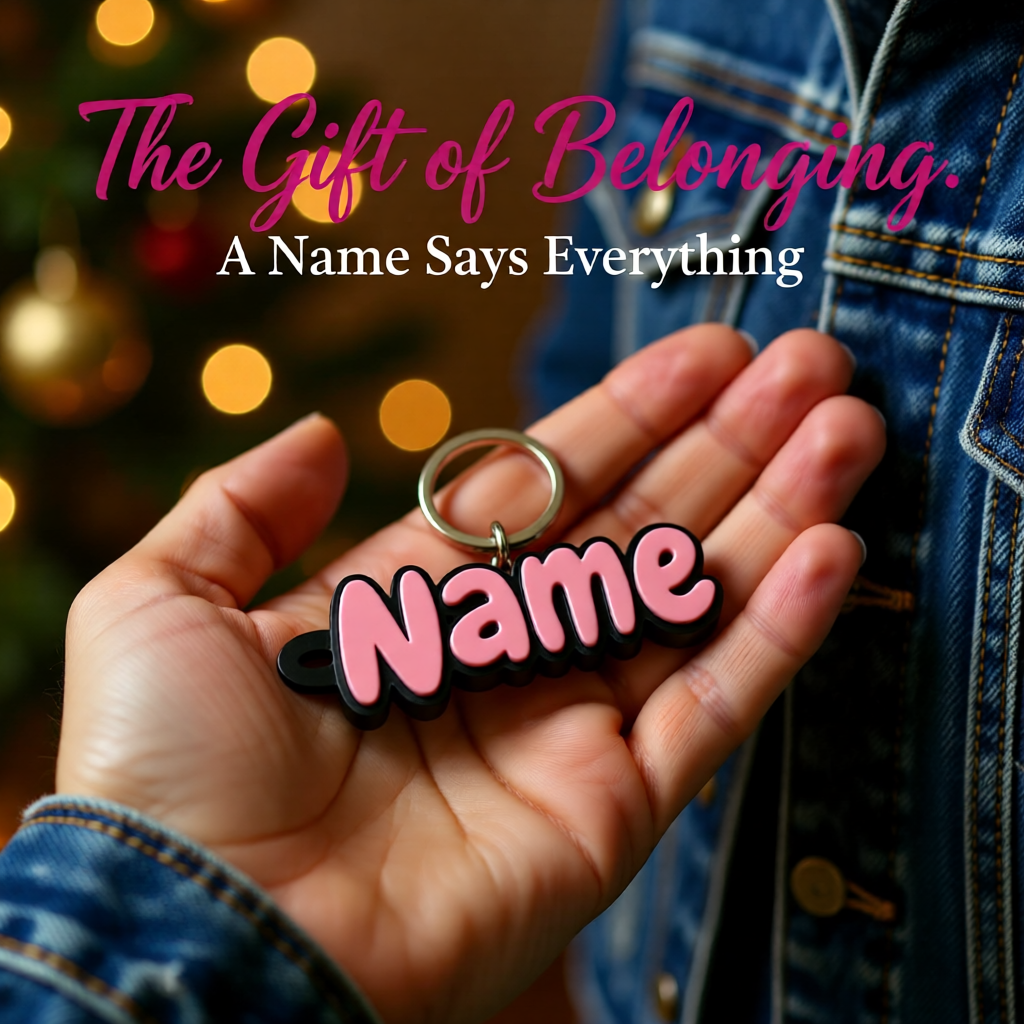 Custom Name Keychain