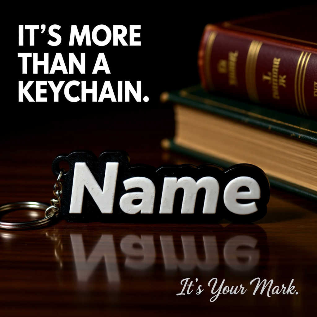 Personalized Name Keychain