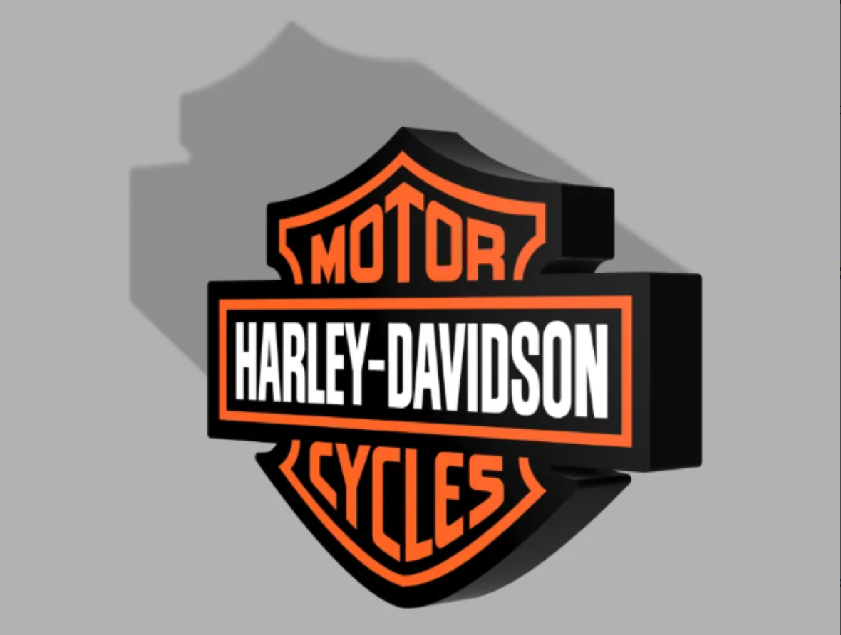 Harley-Davidson 3D Wall Sign