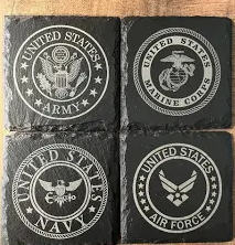 Custom Slate Coasters