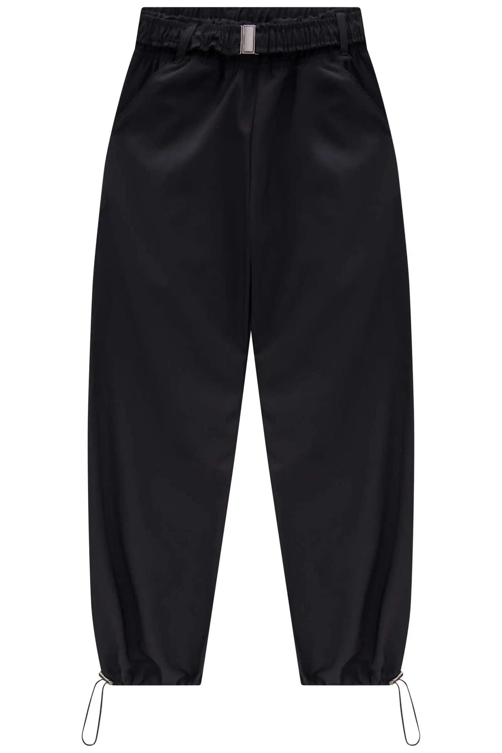 Calça jogger comfy em nylon alfaiataria  Preto